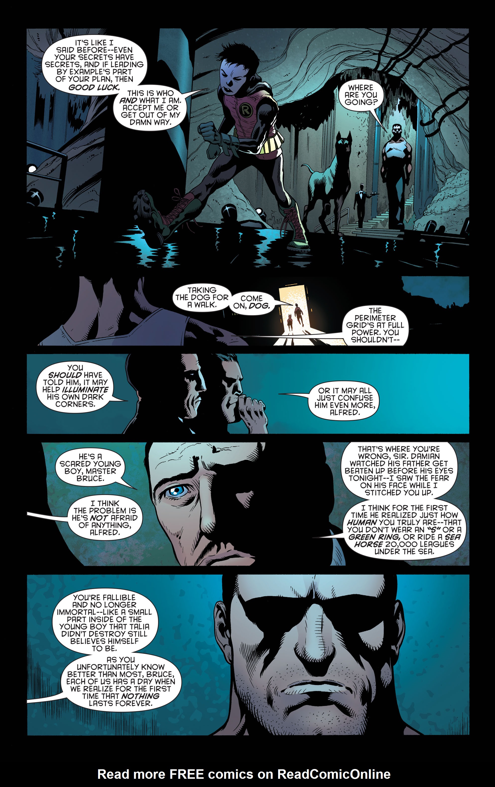 Read online Batman and Robin (2011) comic -  Issue # _Bad Blood (DC Essential Edition) (Part 1) - 84