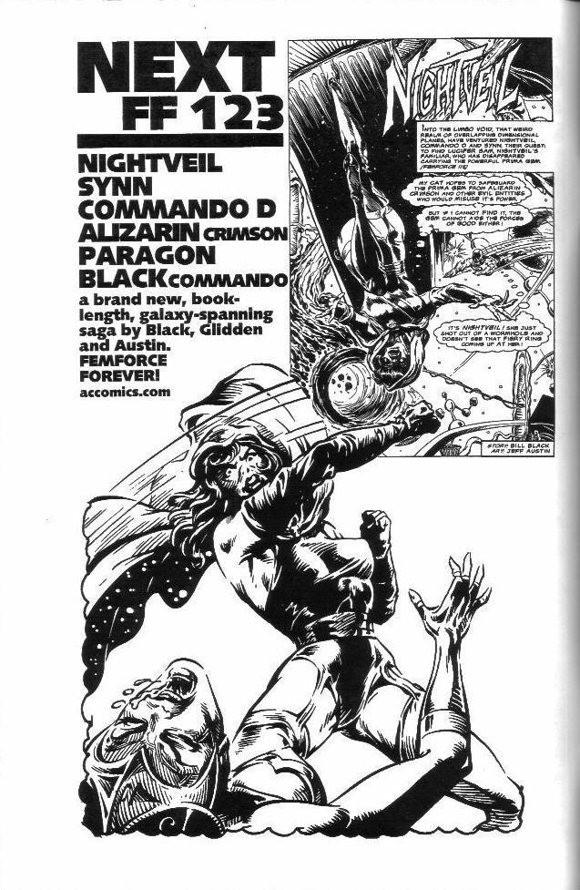 Read online Femforce comic -  Issue #122c - 2