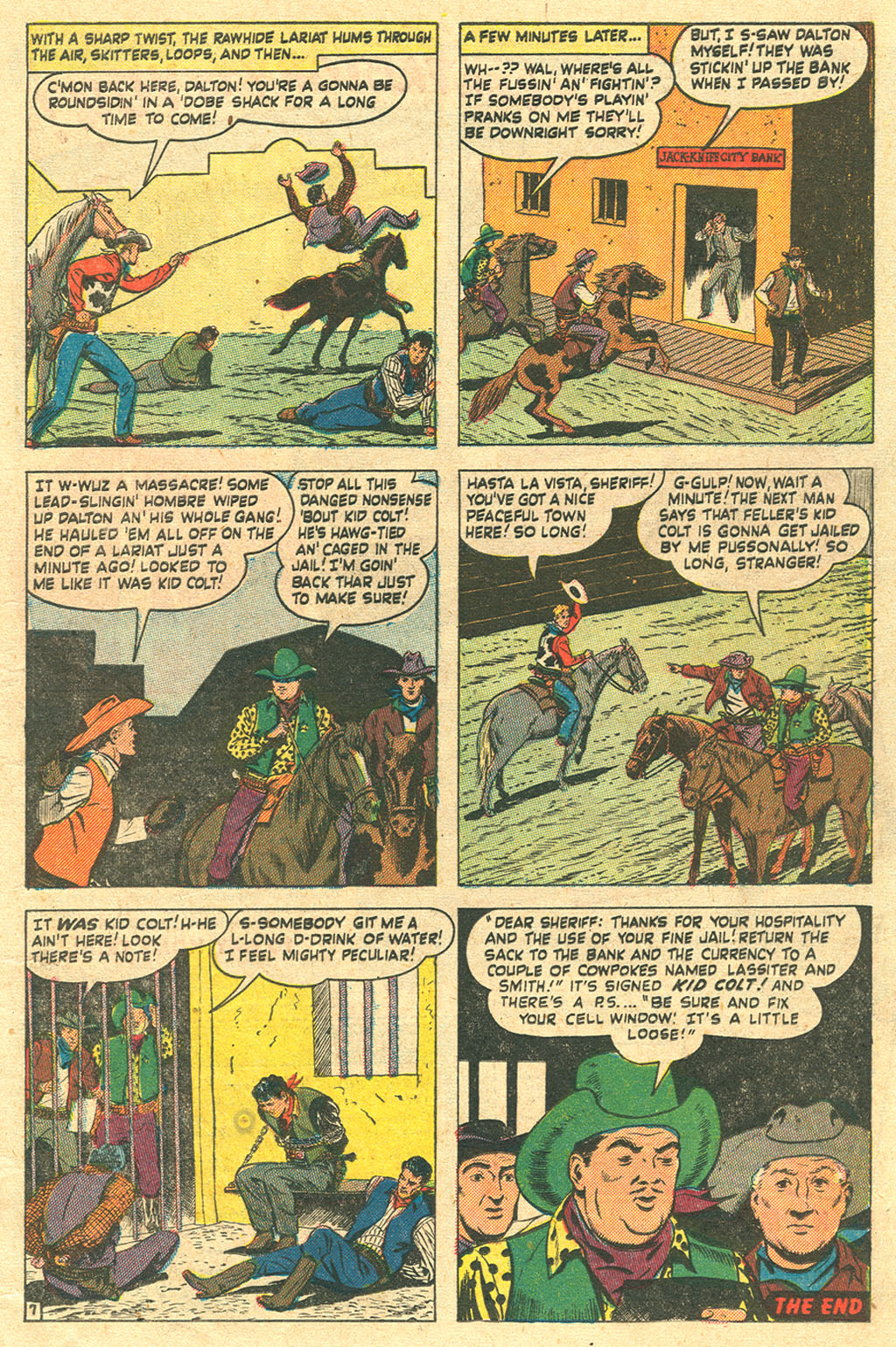 Read online Kid Colt Outlaw comic -  Issue #12 - 9