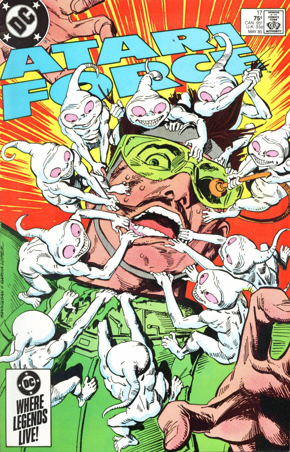 Read online Atari Force (1984) comic -  Issue #17 - 2