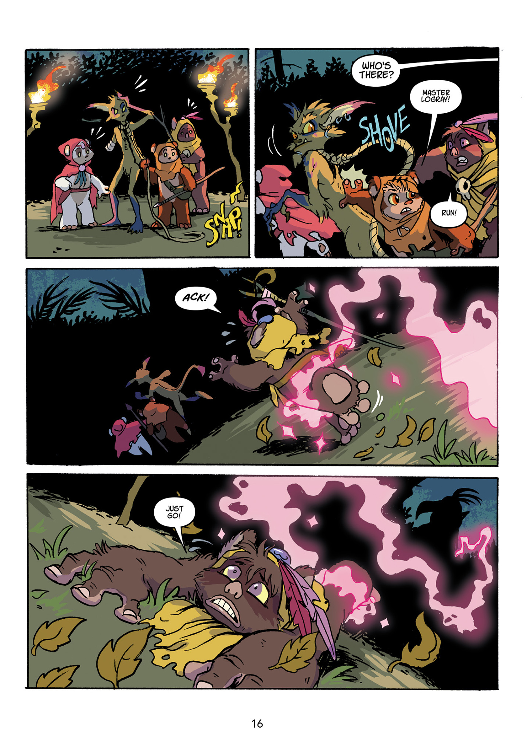 Read online Star Wars: Ewoks - Shadows of Endor comic -  Issue # TPB - 17