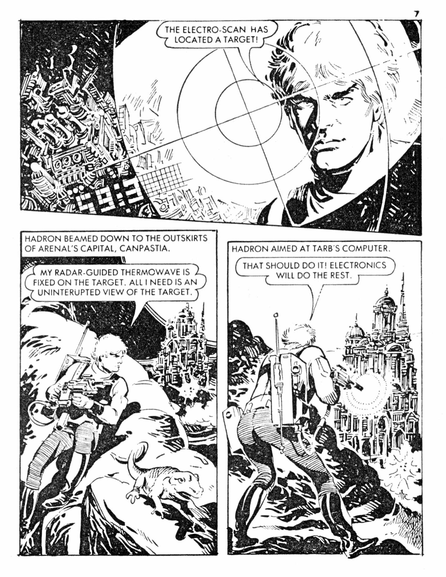 Read online Starblazer comic -  Issue #146 - 7