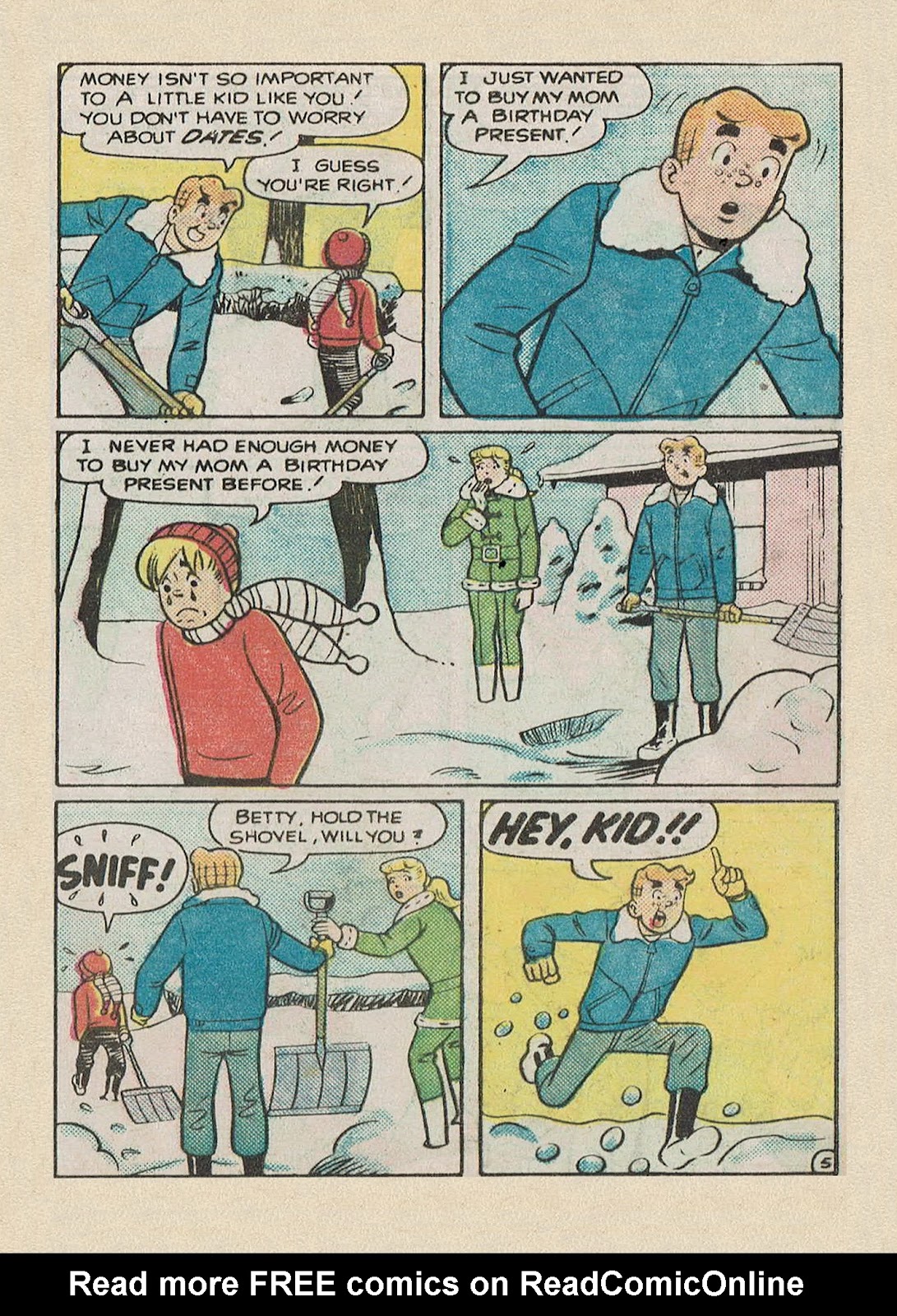 Archie...Archie Andrews, Where Are You? Digest Magazine issue 49 - Page 29