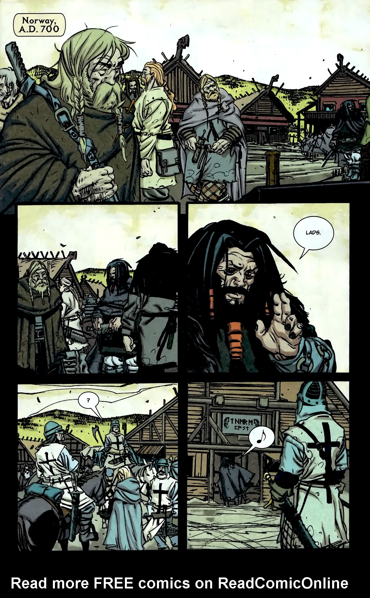 Read online Northlanders comic -  Issue #34 - 7