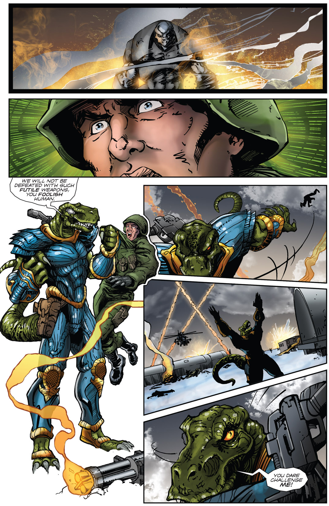 Read online Jurassic StrikeForce 5 comic -  Issue # _TPB - 35