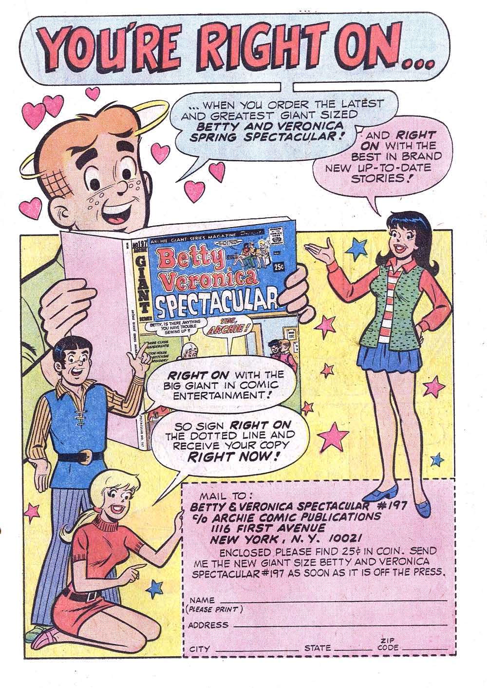 Read online Archie (1960) comic -  Issue #217 - 19