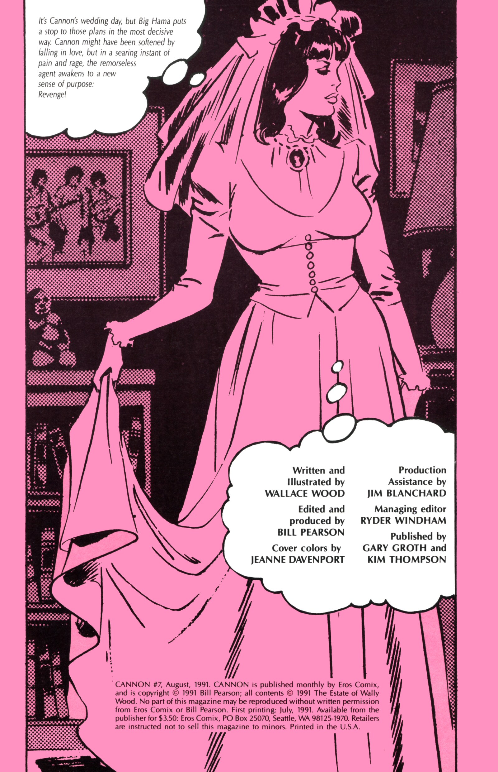 Read online Wallace Wood's Cannon comic -  Issue #7 - 3