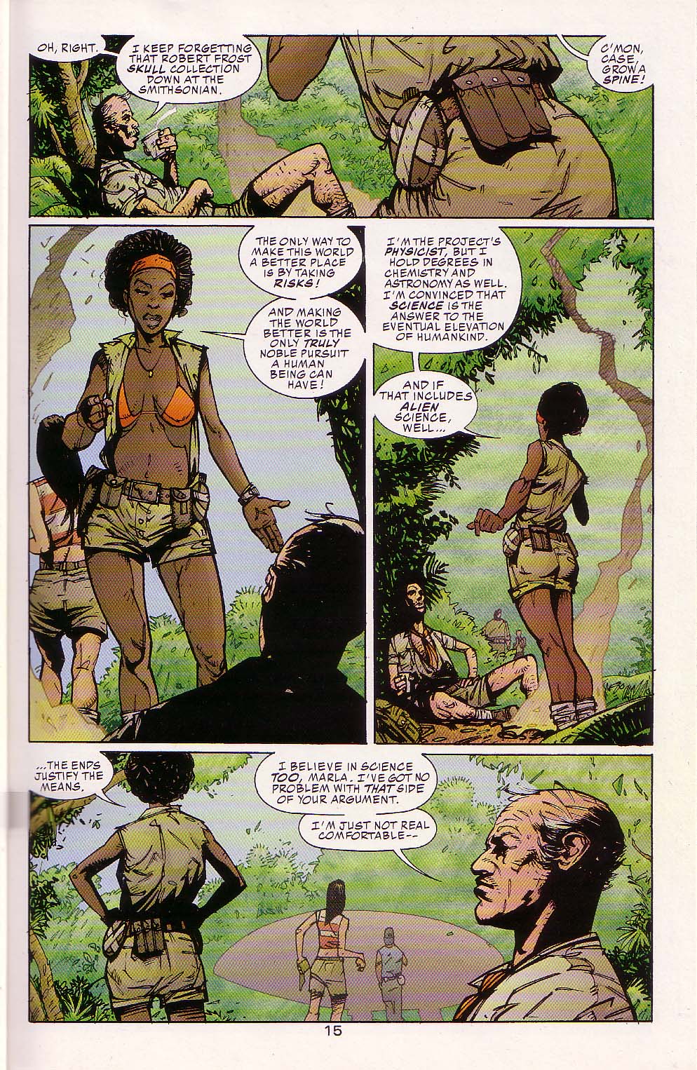 Read online Superman vs. Predator comic -  Issue #1 - 17