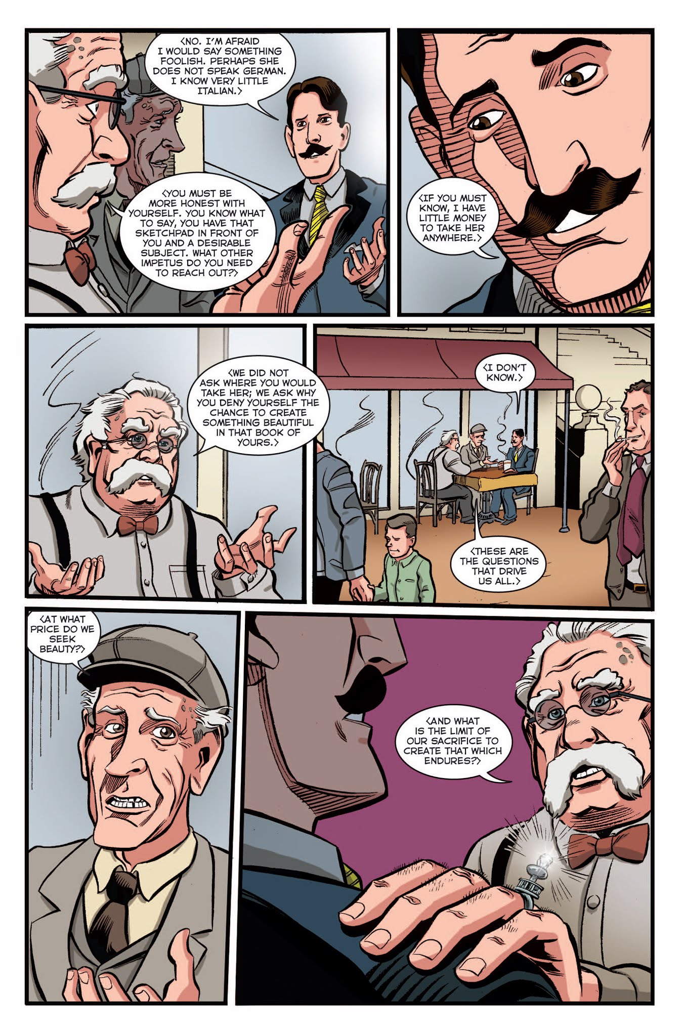 Read online Herald: Lovecraft and Tesla comic -  Issue #3 - 24