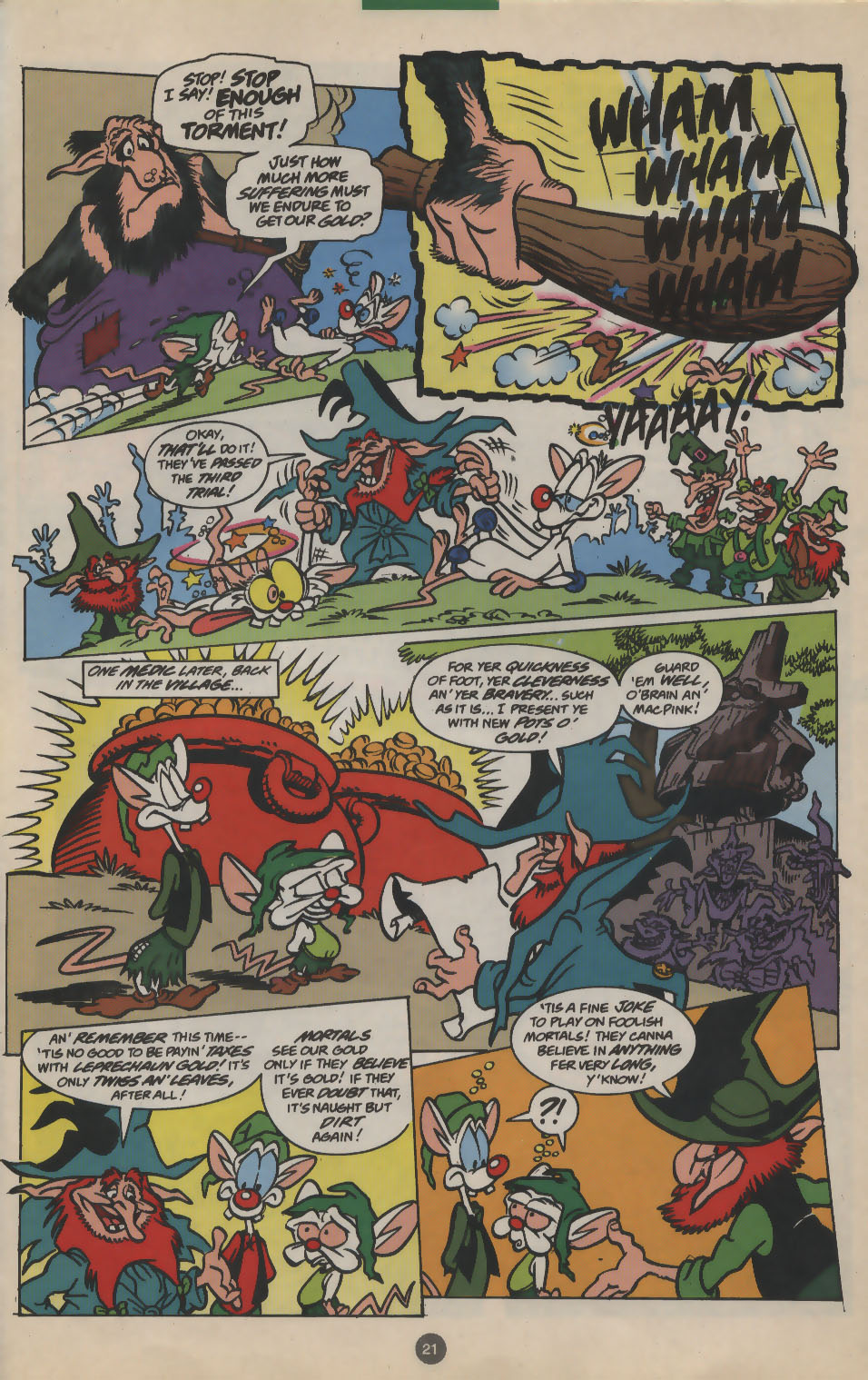 Read online Pinky and The Brain comic -  Issue #4 - 16