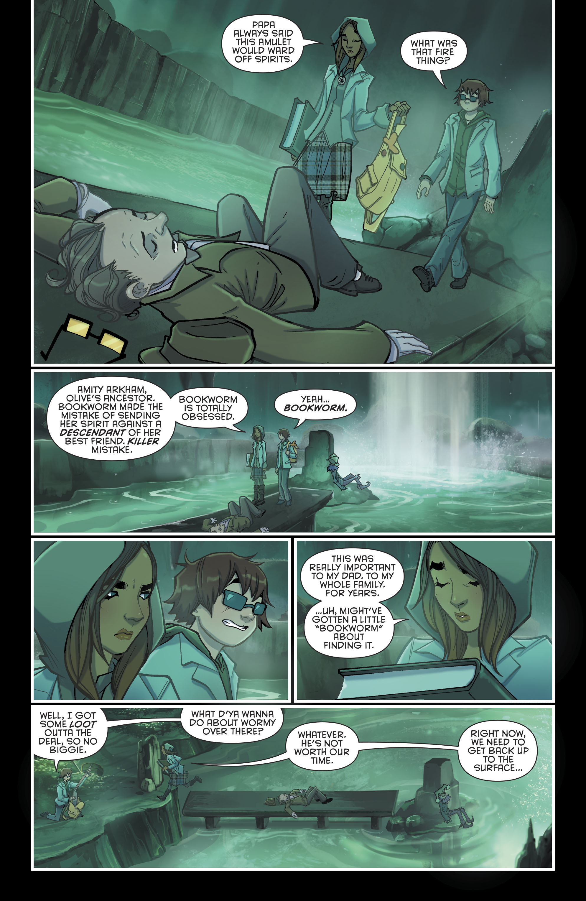 Read online Gotham Academy: Second Semester comic -  Issue #8 - 16