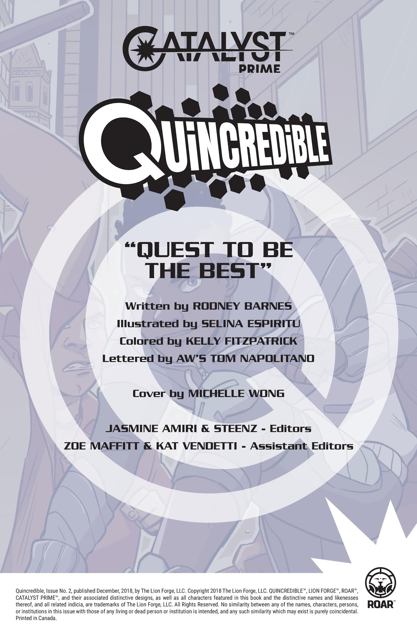 Read online Quincredible comic -  Issue #2 - 2