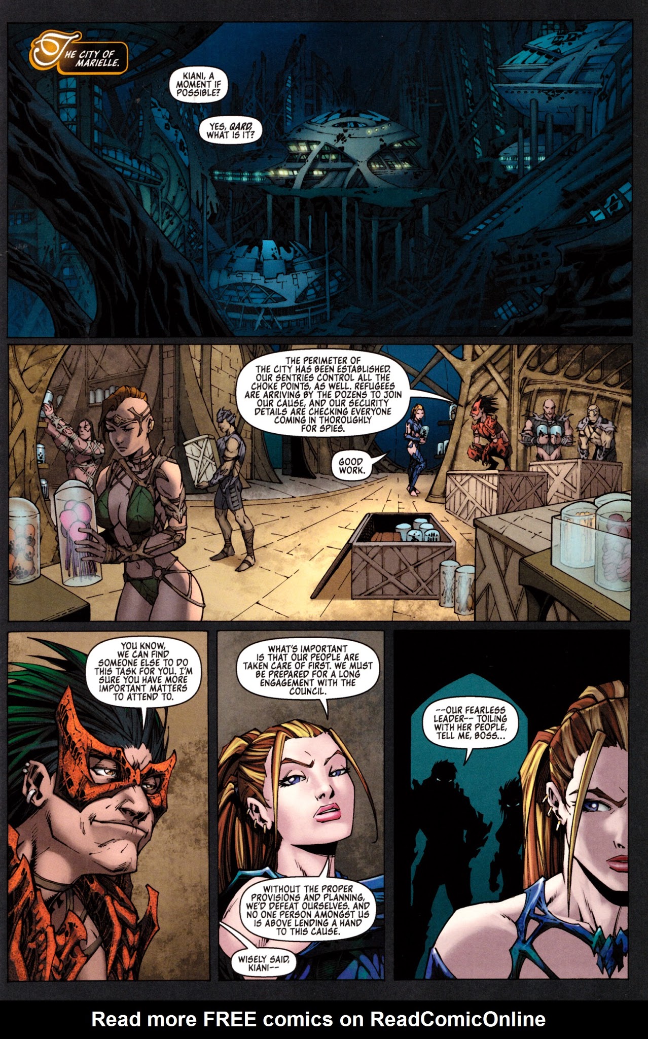 Read online Michael Turner's Fathom: Kiani comic -  Issue #2 - 3