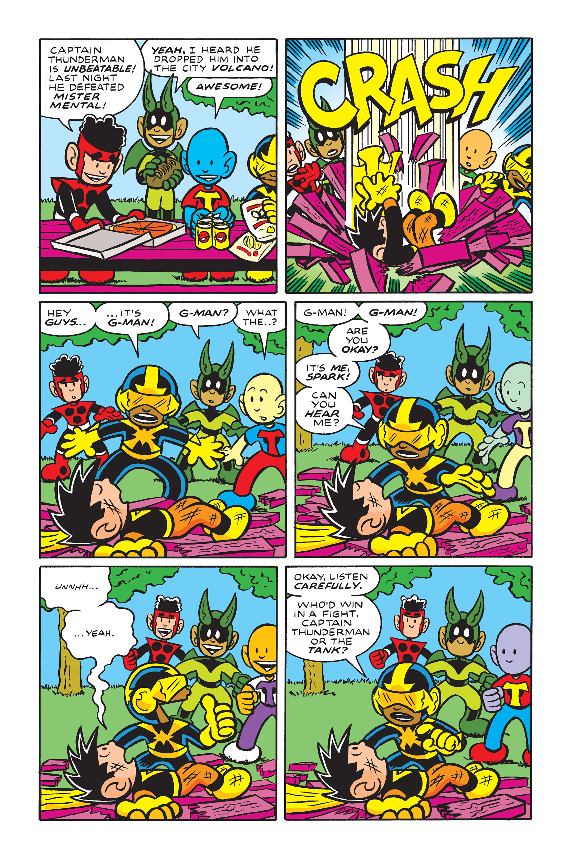 Read online G-Man: Learning to Fly comic -  Issue # TPB - 18