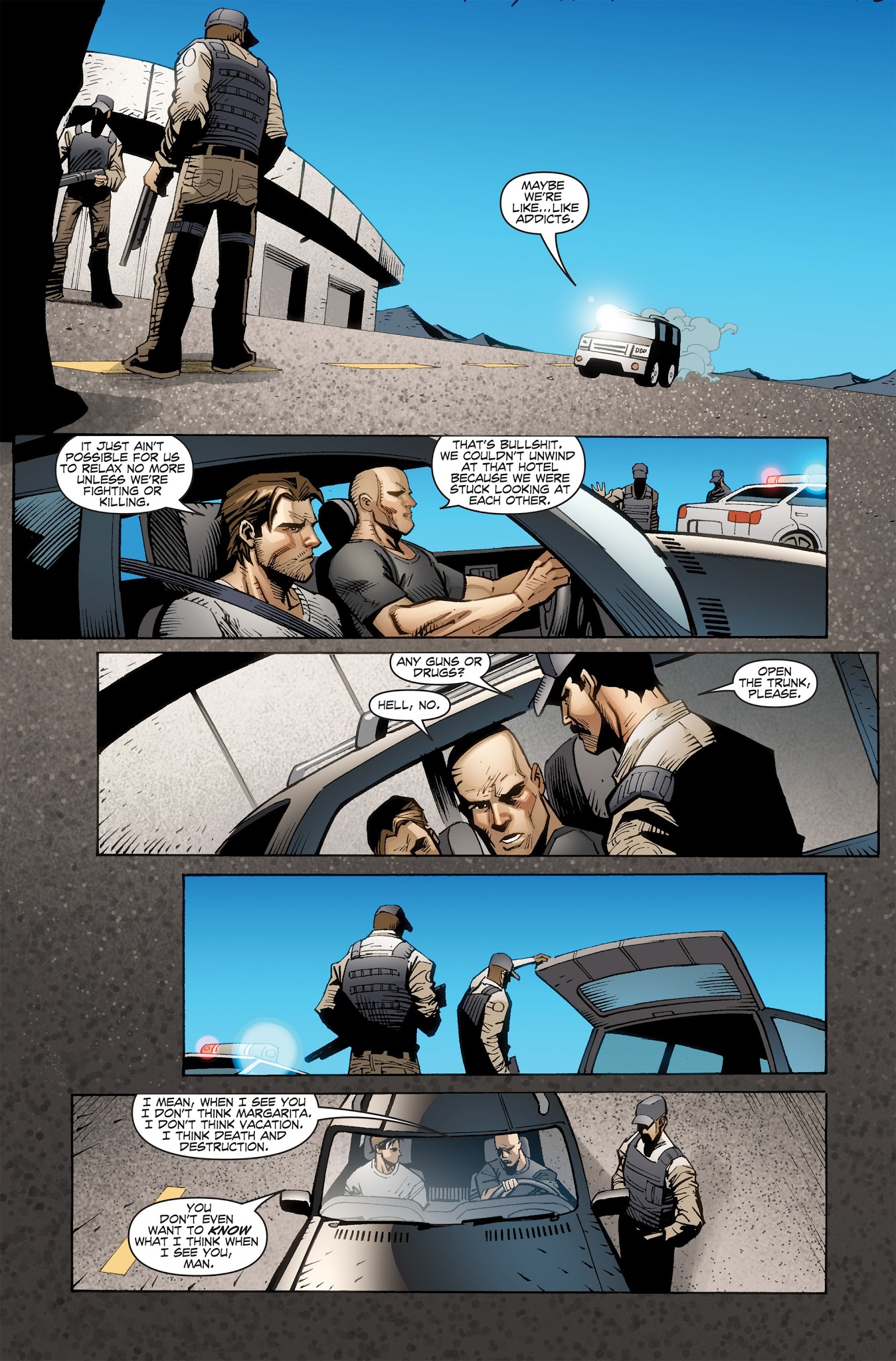 Read online Army of Two comic -  Issue #2 - 22