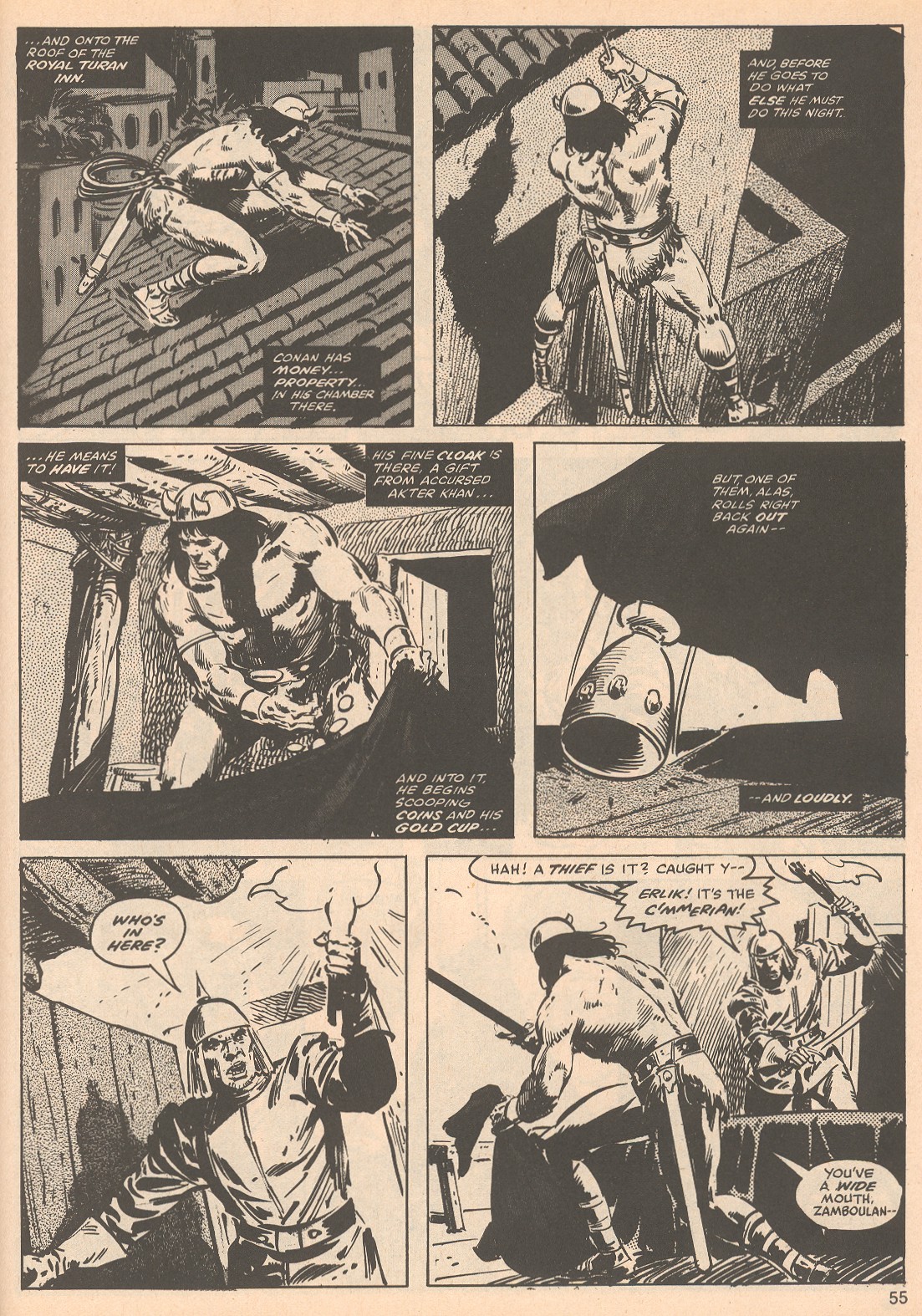 Read online The Savage Sword Of Conan comic -  Issue #57 - 55