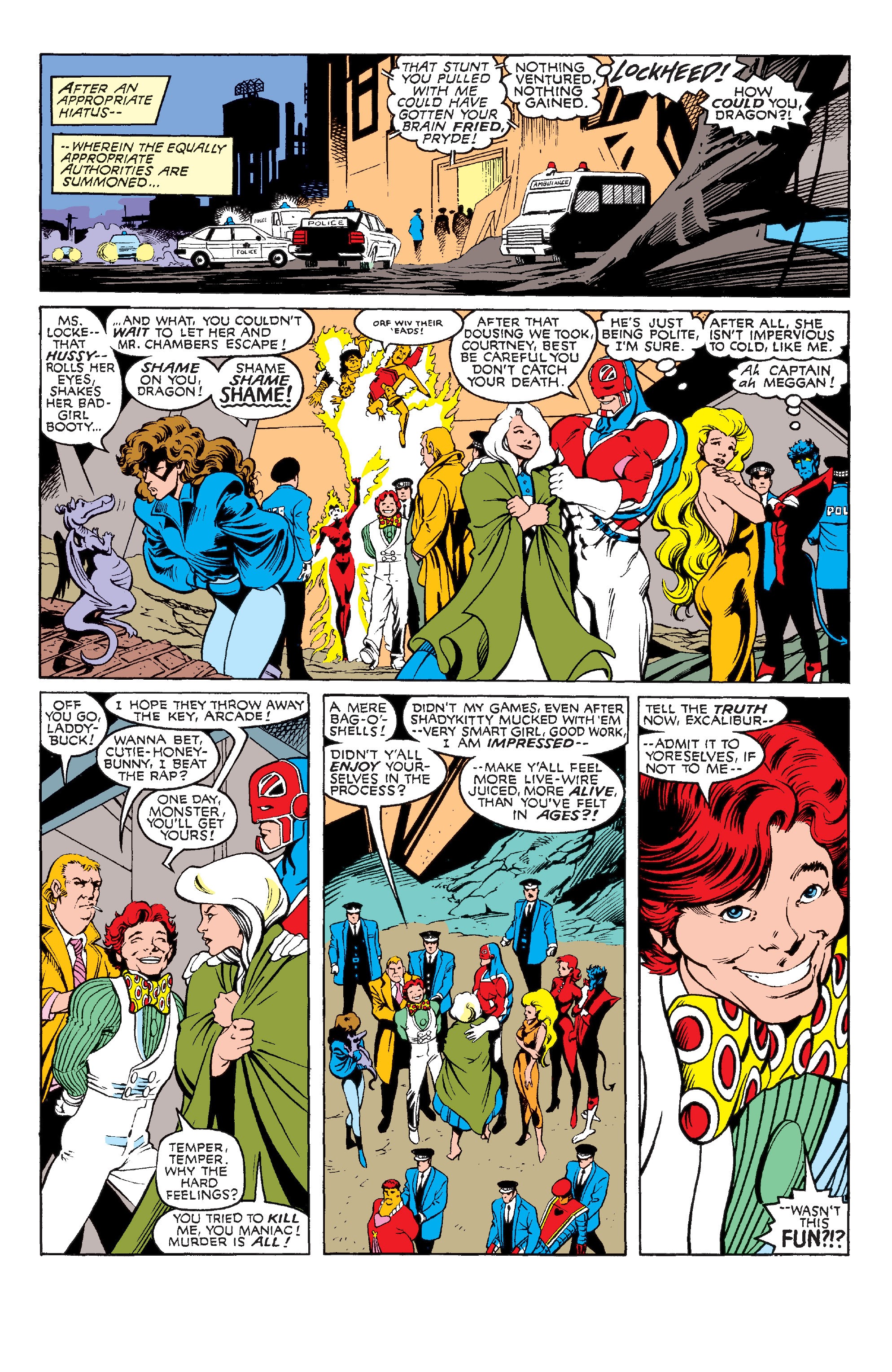 Read online Excalibur (1988) comic -  Issue #5 - 19