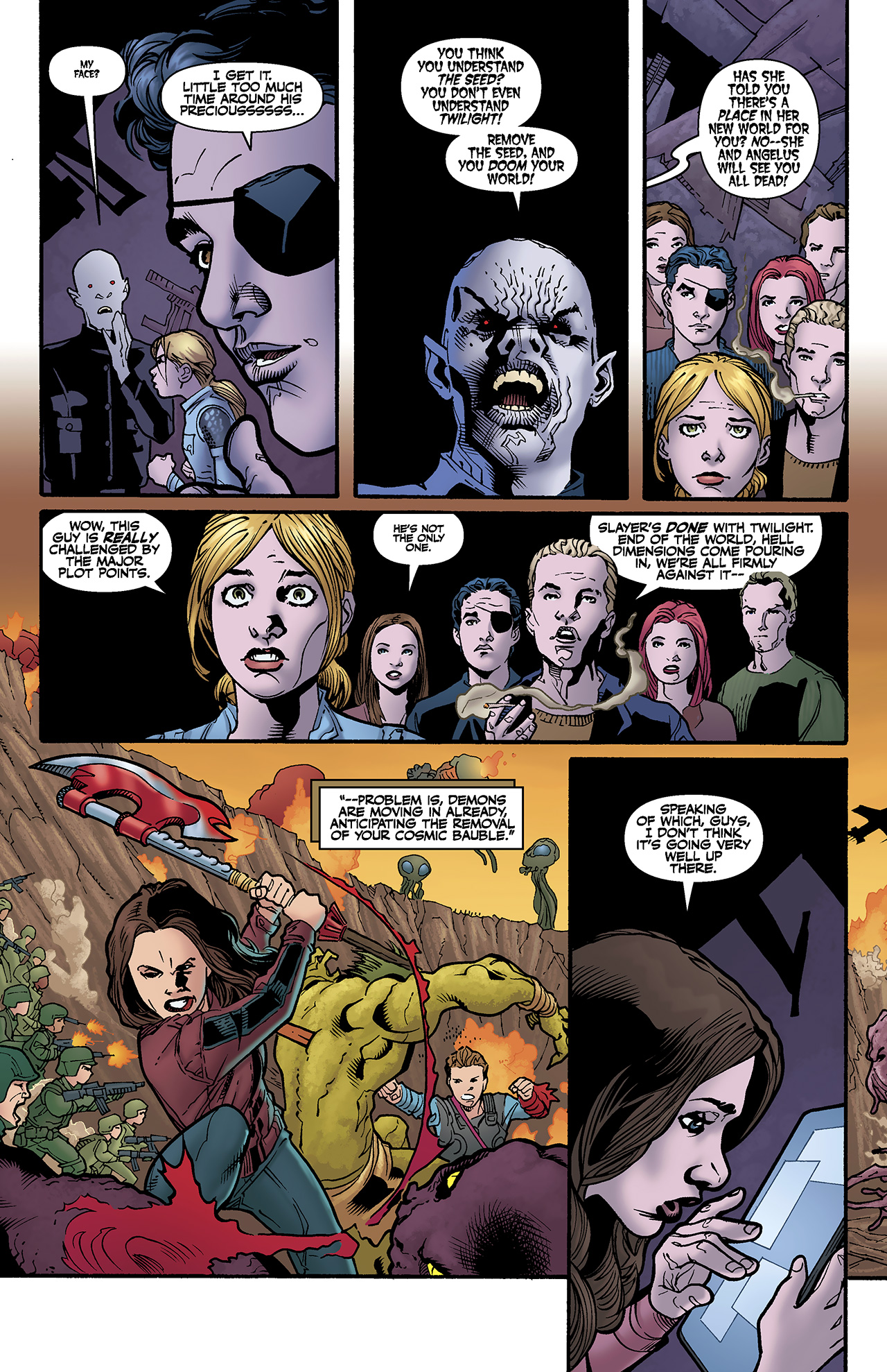 Read online Buffy the Vampire Slayer Season Eight comic Issue 38