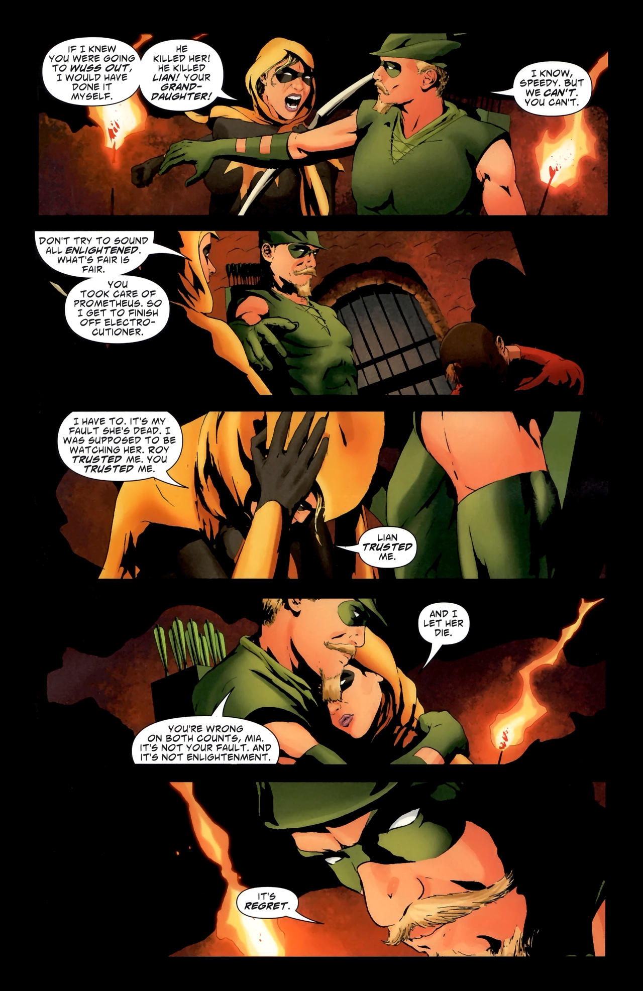 Read online Green Arrow/Black Canary comic -  Issue #32 - 7