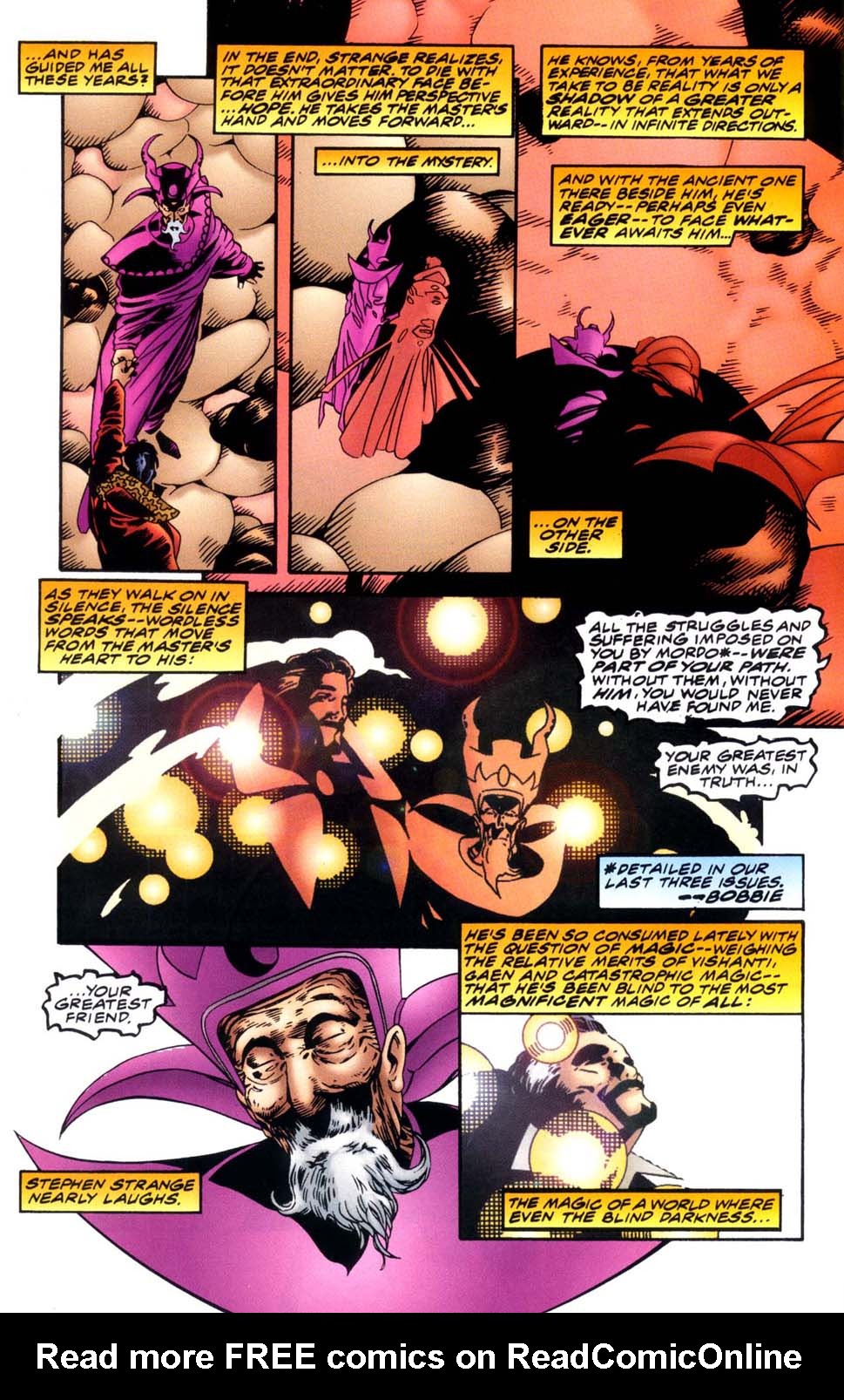Read online Doctor Strange: Sorcerer Supreme comic -  Issue #87 - 8