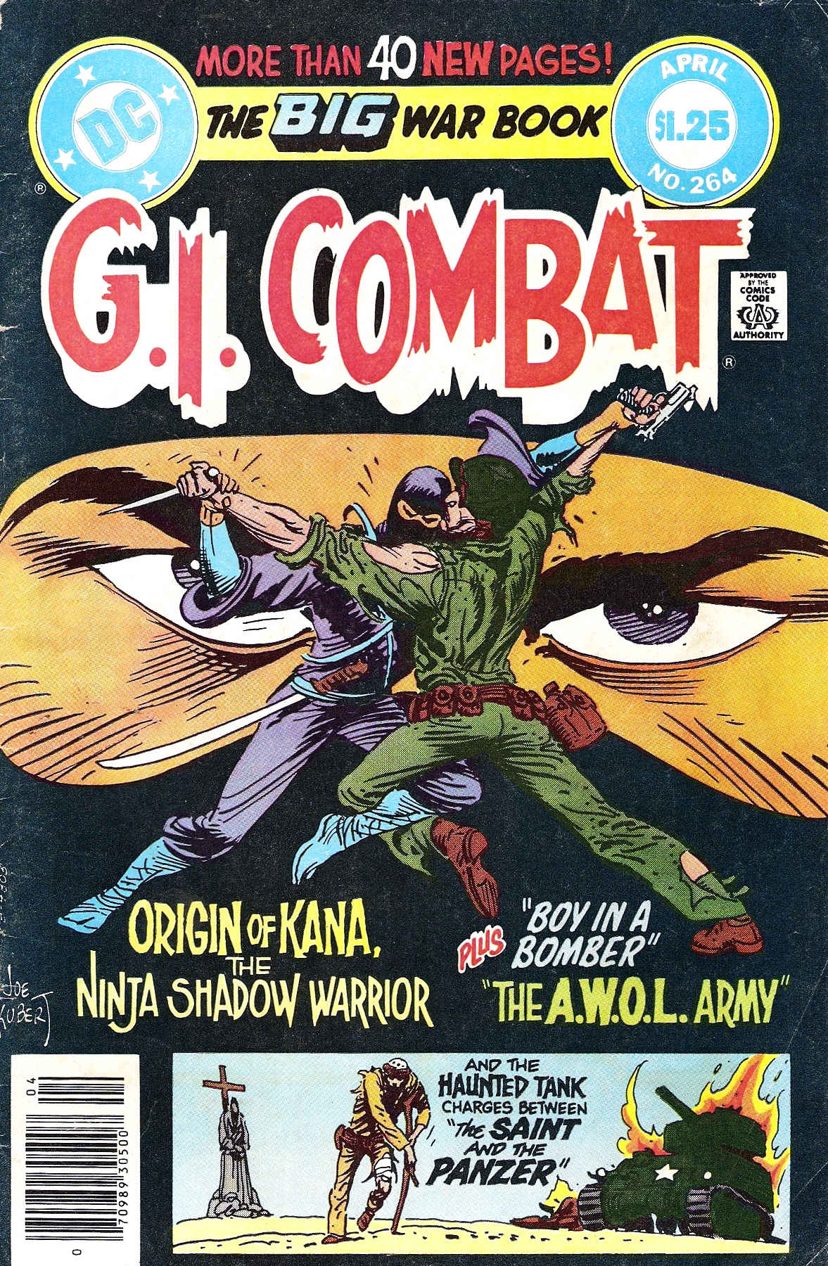 Read online G.I. Combat (1952) comic -  Issue #264 - 1