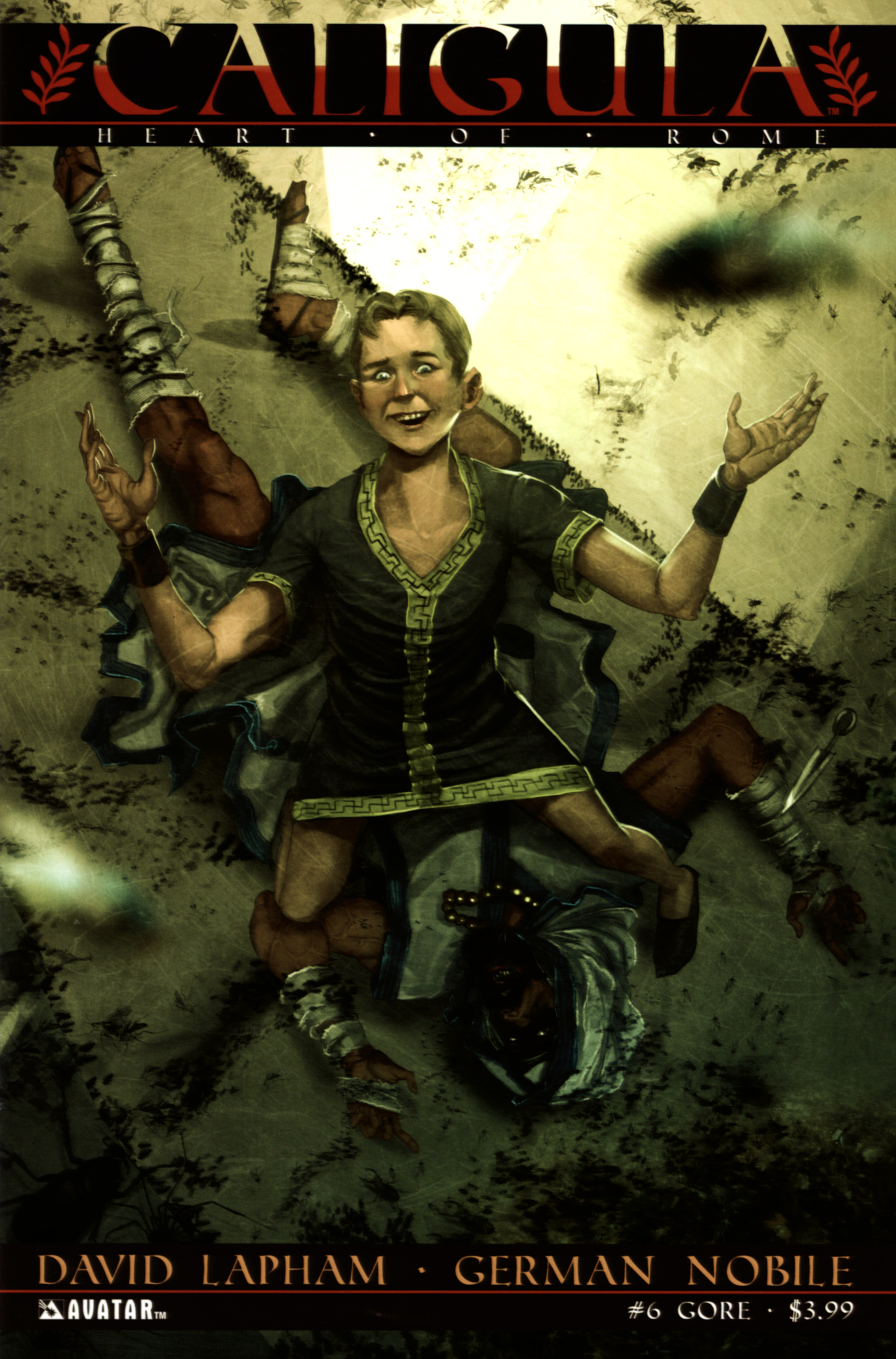 Read online Caligula: Heart of Rome comic -  Issue #6 - 1