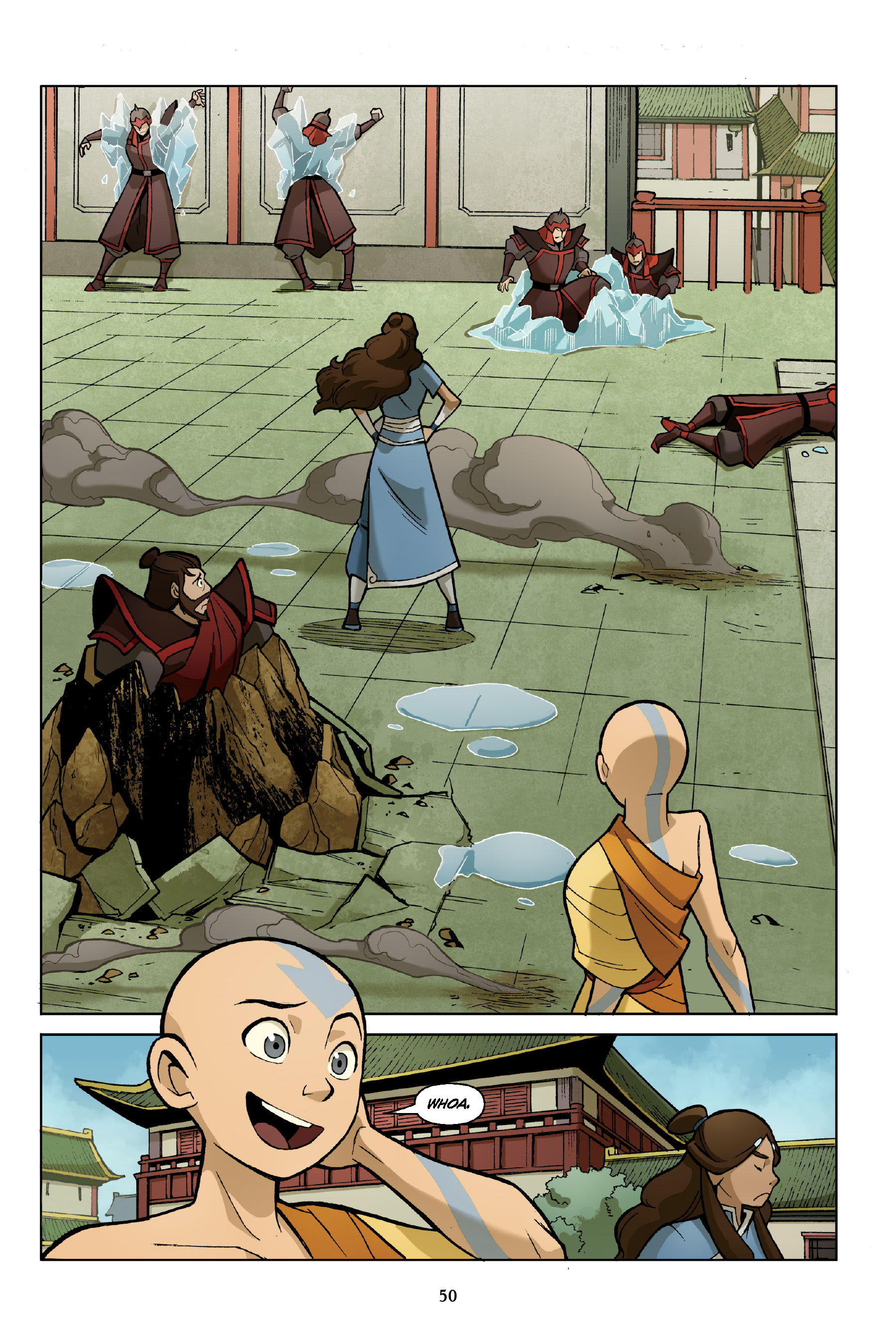 Read online Nickelodeon Avatar: The Last Airbender - The Promise comic -  Issue # _TPB Omnibus (Part 1) - 51