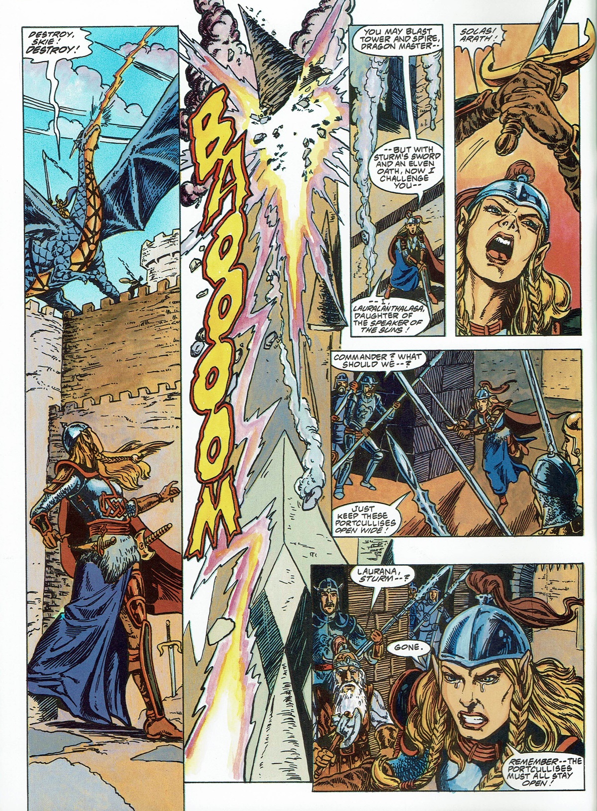 Read online Dragonlance Saga comic -  Issue #5 - 66