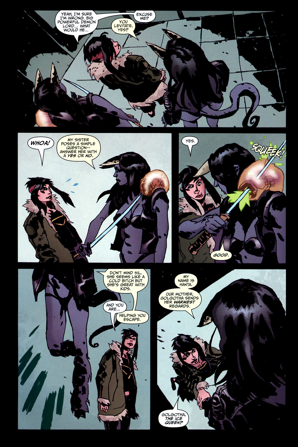 Read online Strange Girl comic -  Issue #10 - 21