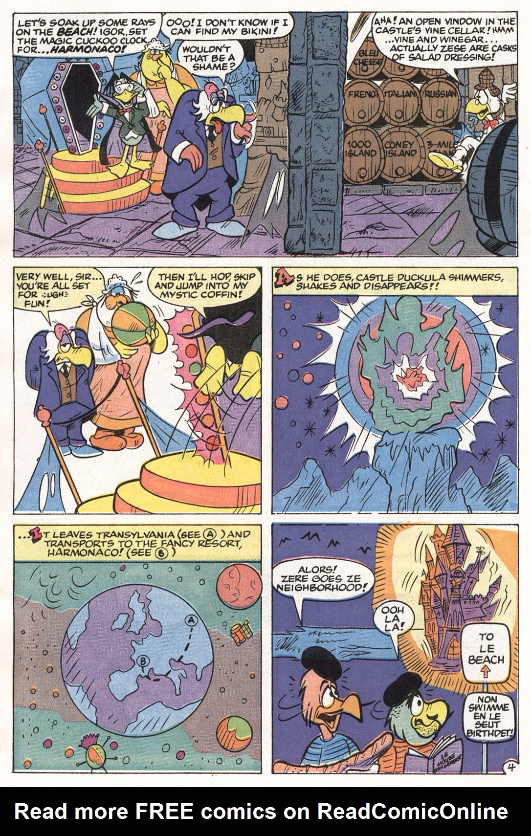 Read online Count Duckula comic -  Issue #12 - 6