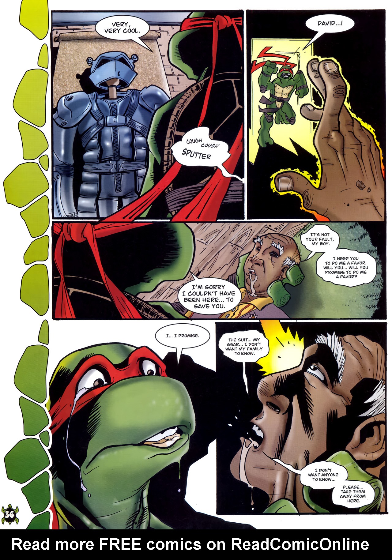 Read online Teenage Mutant Ninja Turtles Comic comic -  Issue #3 - 31