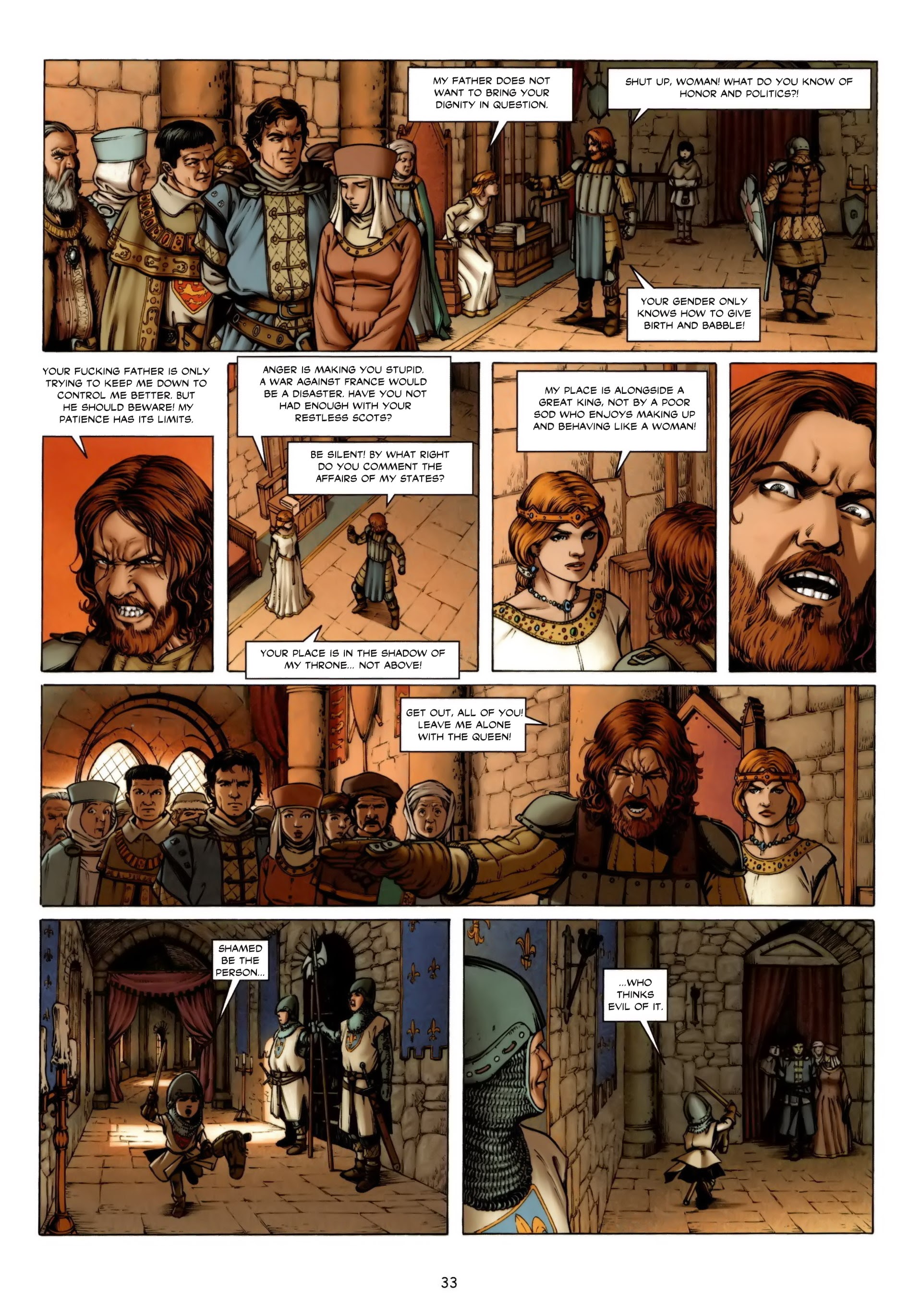 Read online Isabella: She-Wolf of France comic -  Issue #1 - 34