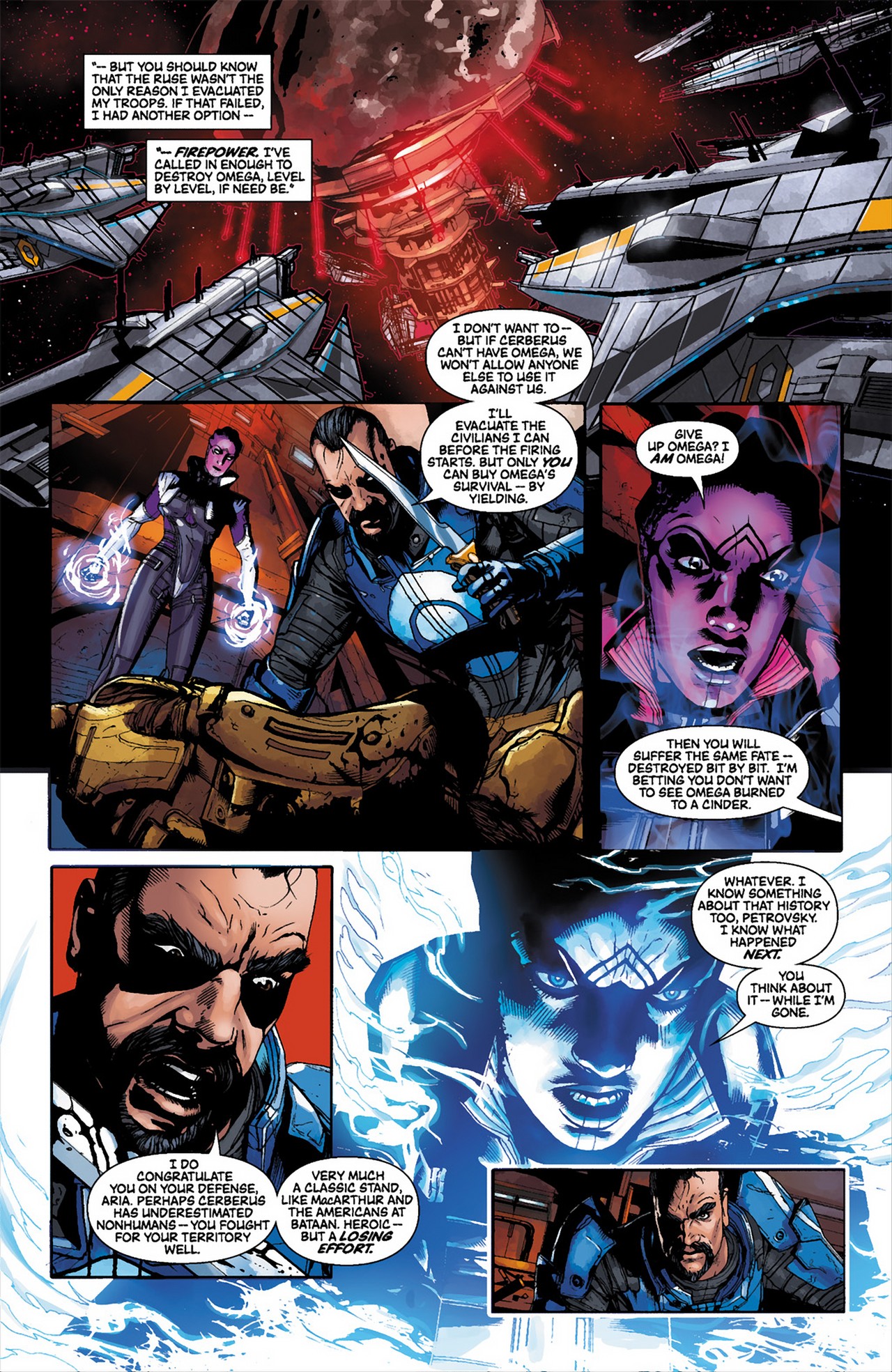 Read online Mass Effect: Invasion comic -  Issue #4 - 22
