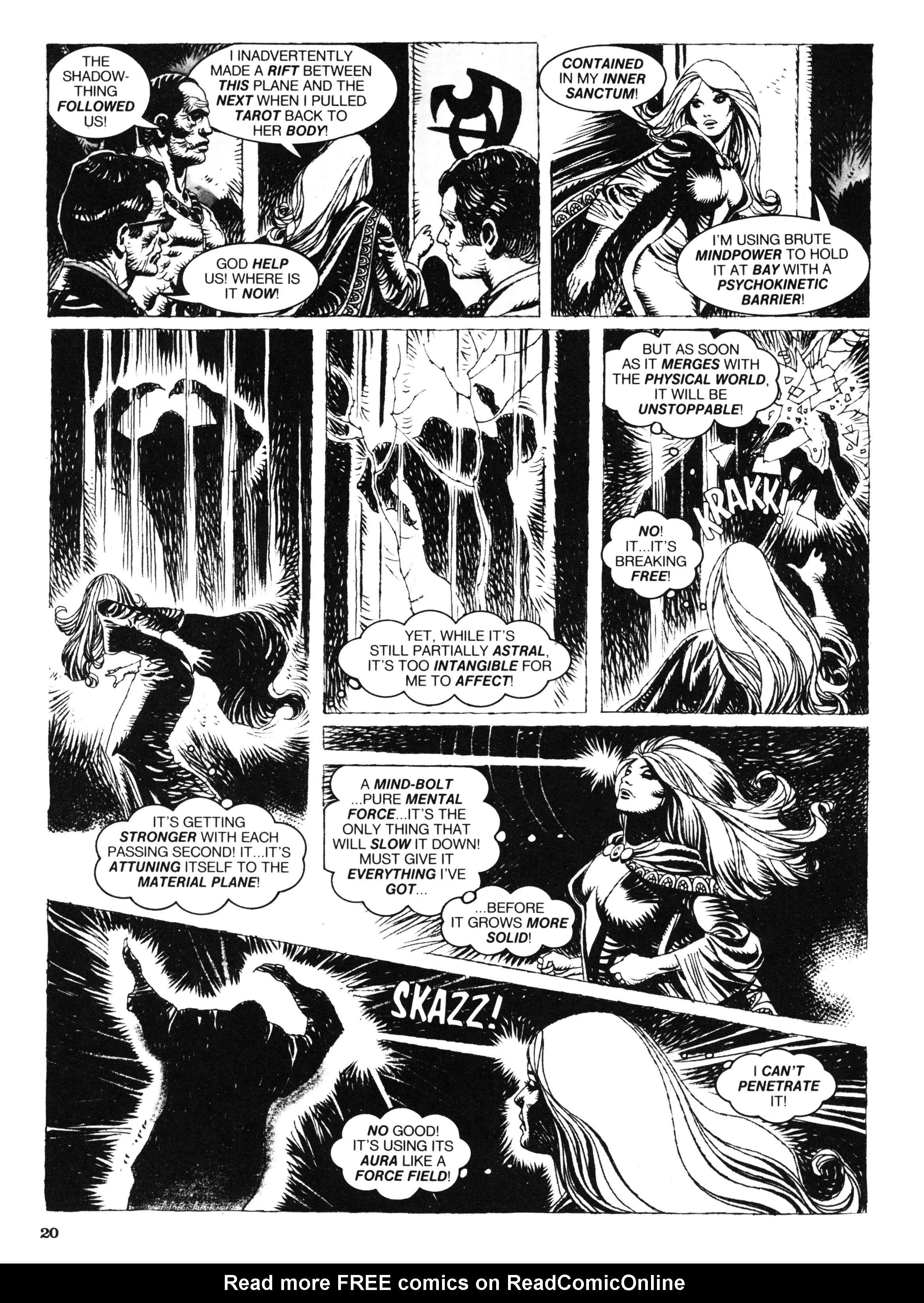 Read online Vampirella (1969) comic -  Issue #94 - 20