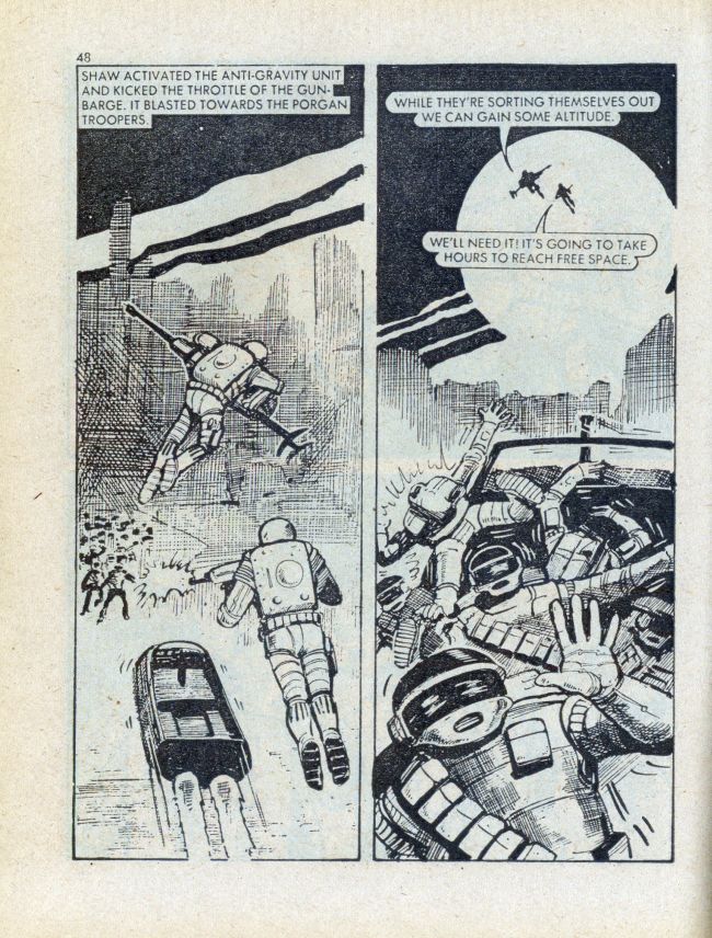 Read online Starblazer comic -  Issue #27 - 48