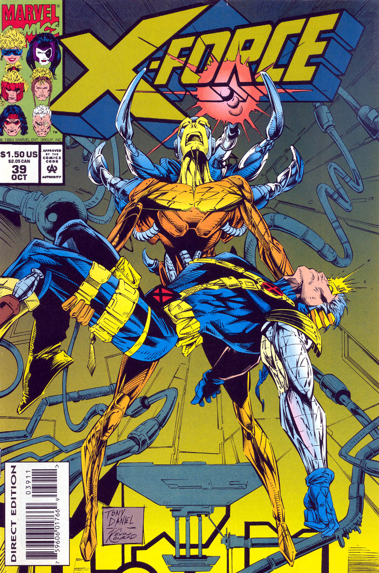 Read online X-Force (1991) comic -  Issue #39 - 1