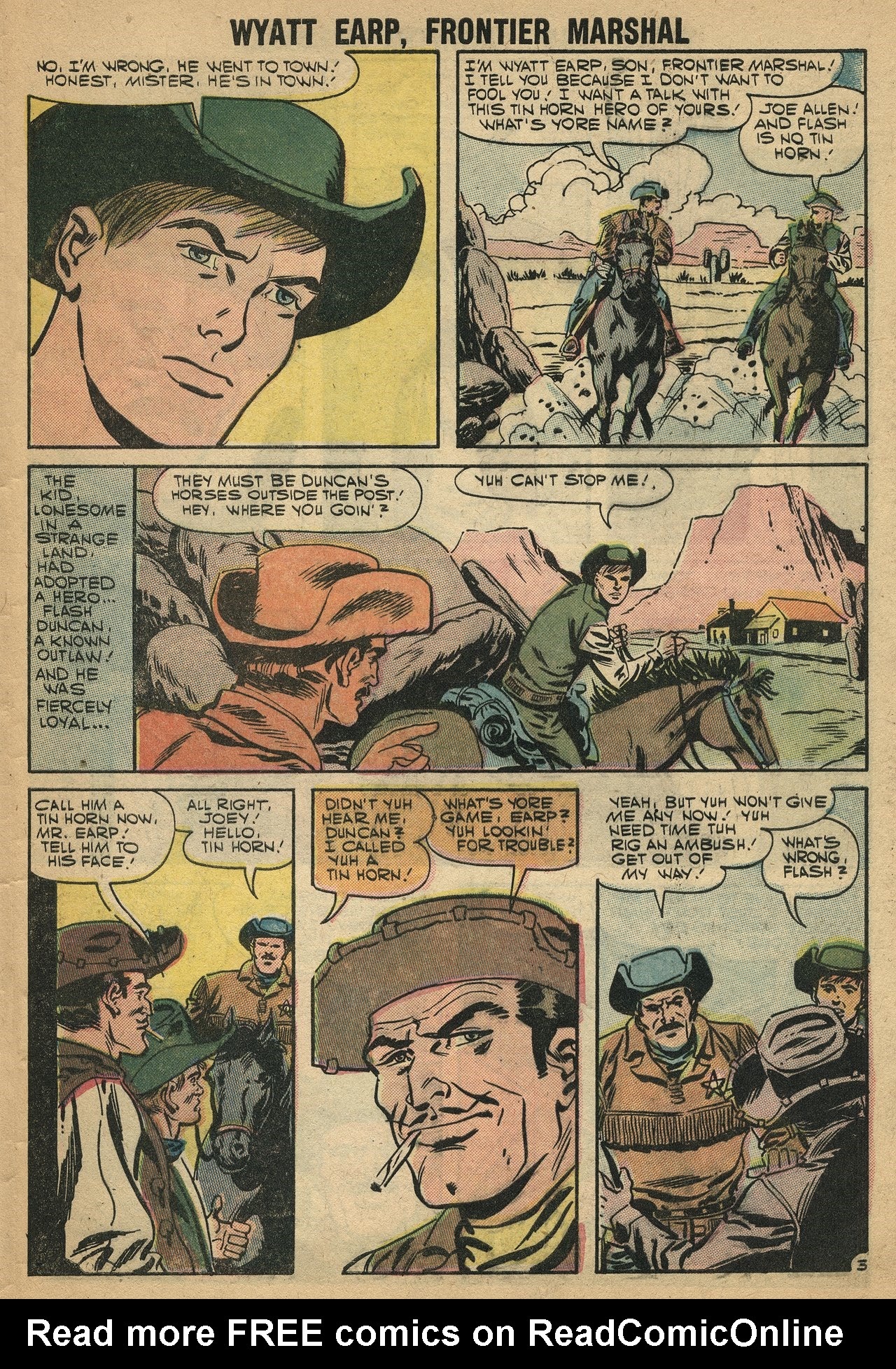 Read online Wyatt Earp Frontier Marshal comic -  Issue #17 - 29