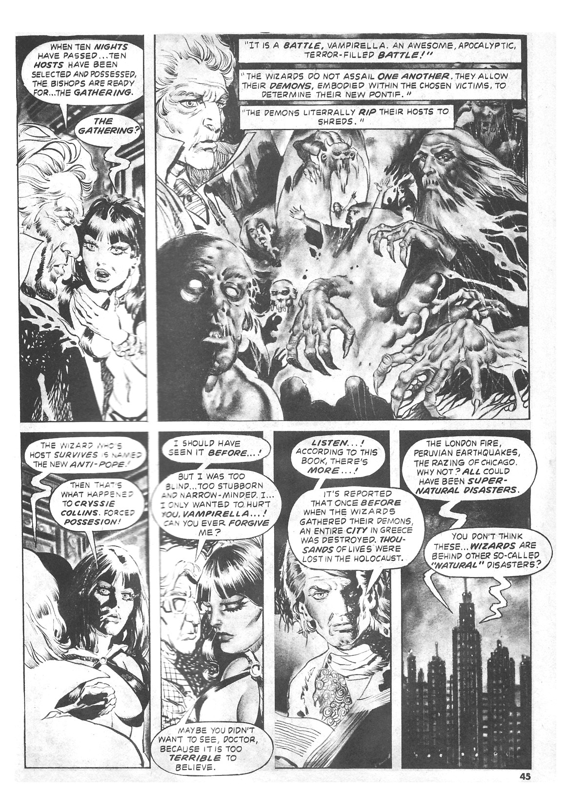 Read online Vampirella (1969) comic -  Issue #73 - 45
