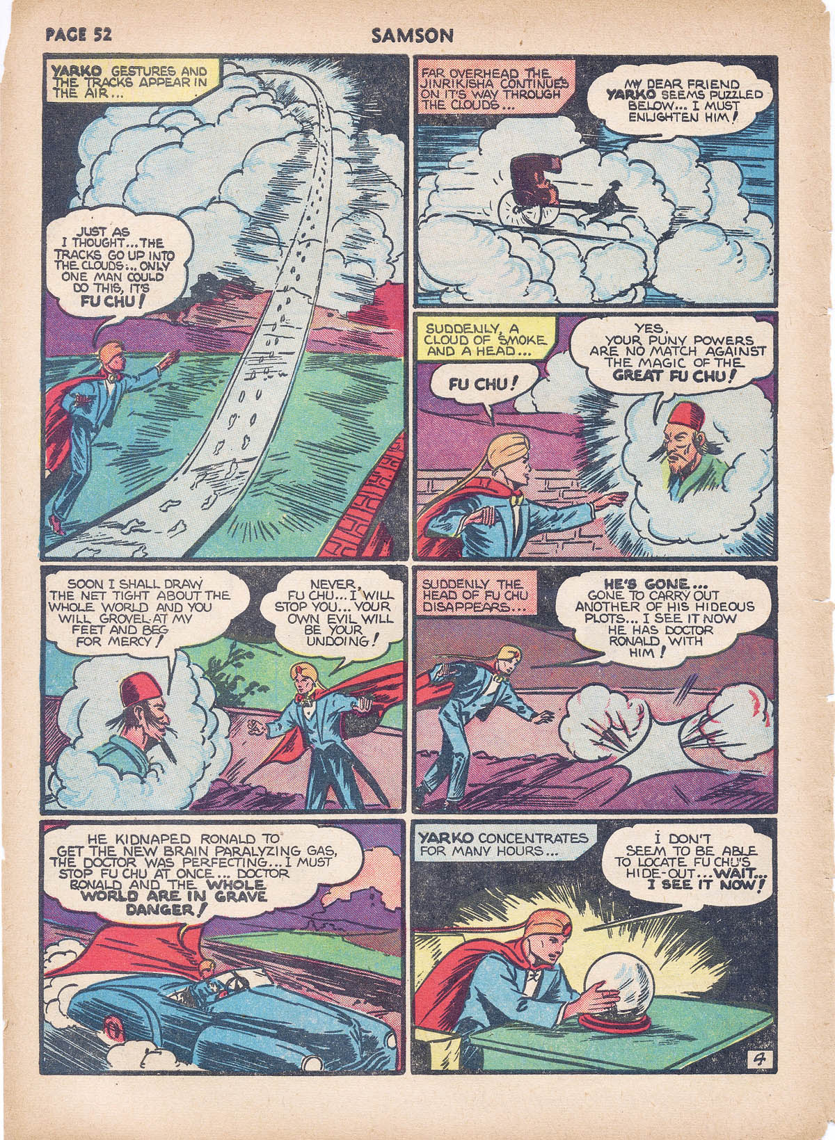 Read online Samson (1940) comic -  Issue #4 - 53