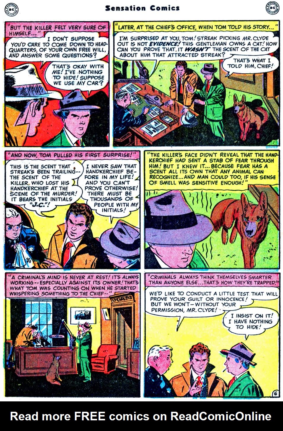 Read online Sensation (Mystery) Comics comic -  Issue #91 - 22