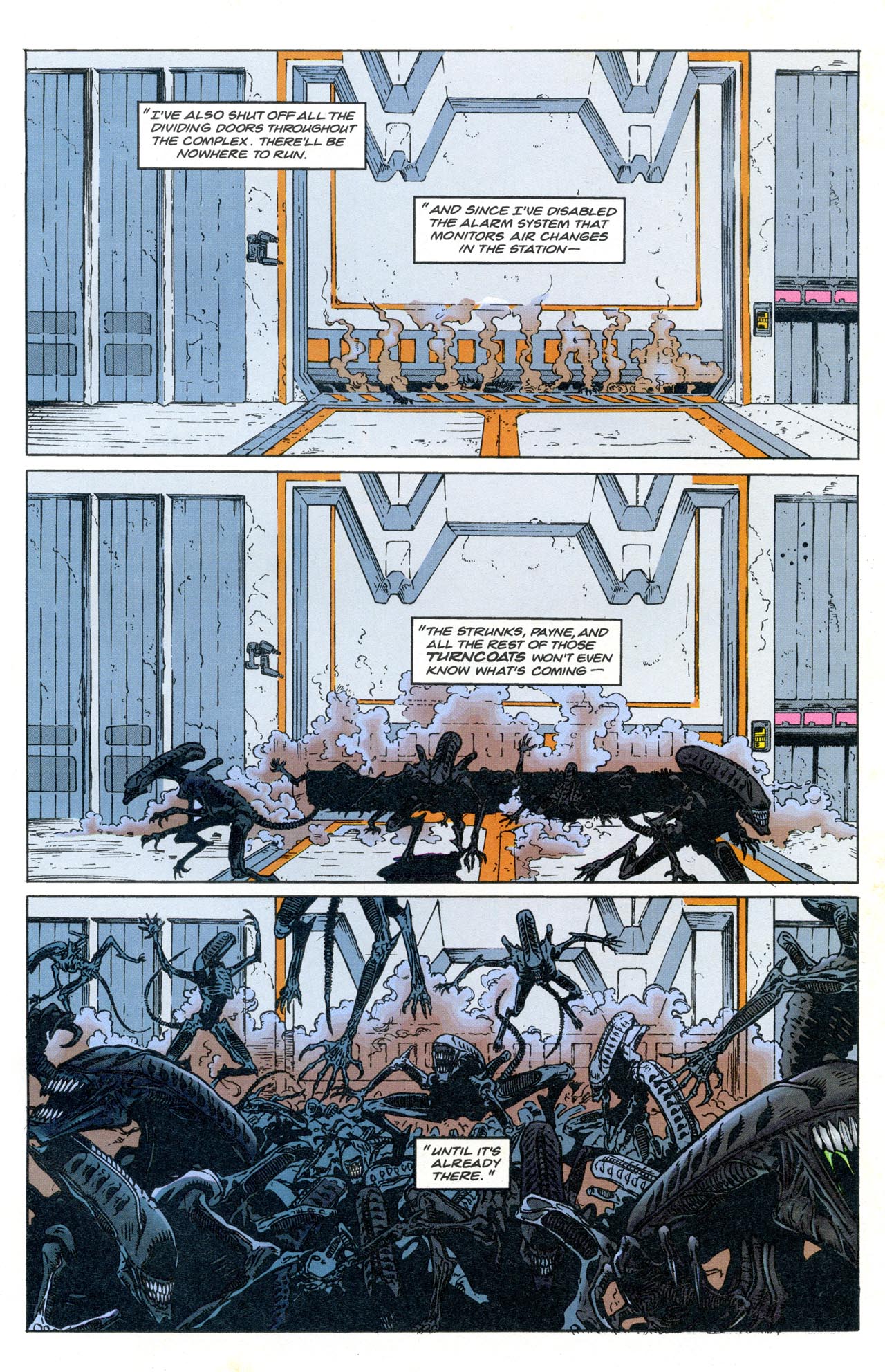 Read online Aliens: Stronghold comic -  Issue #4 - 9