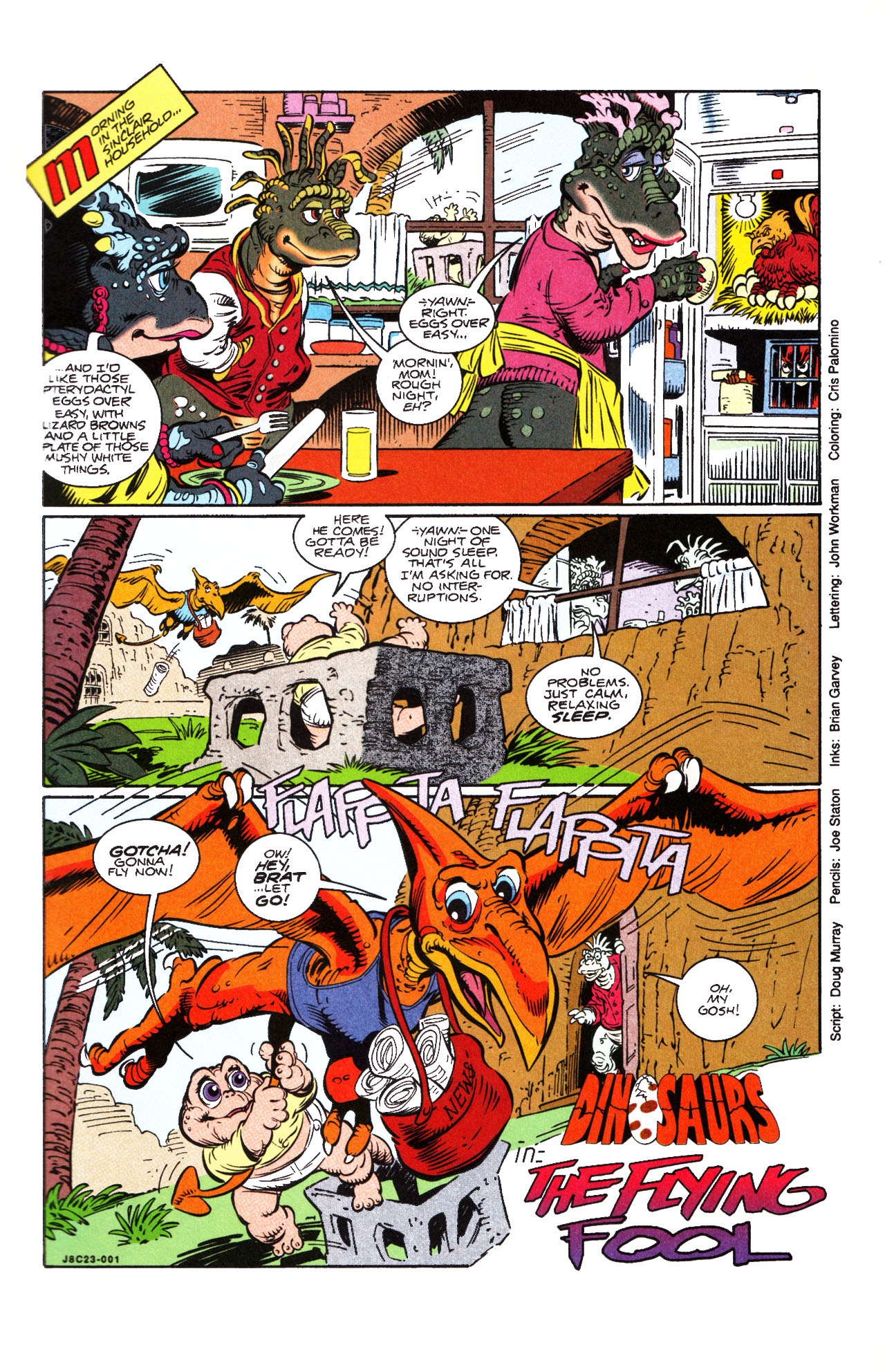 Read online Dinosaurs comic -  Issue #1 - 27