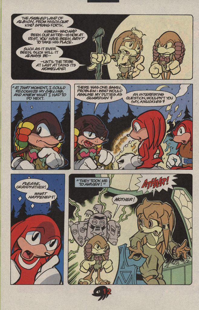Read online Knuckles the Echidna comic -  Issue #11 - 20