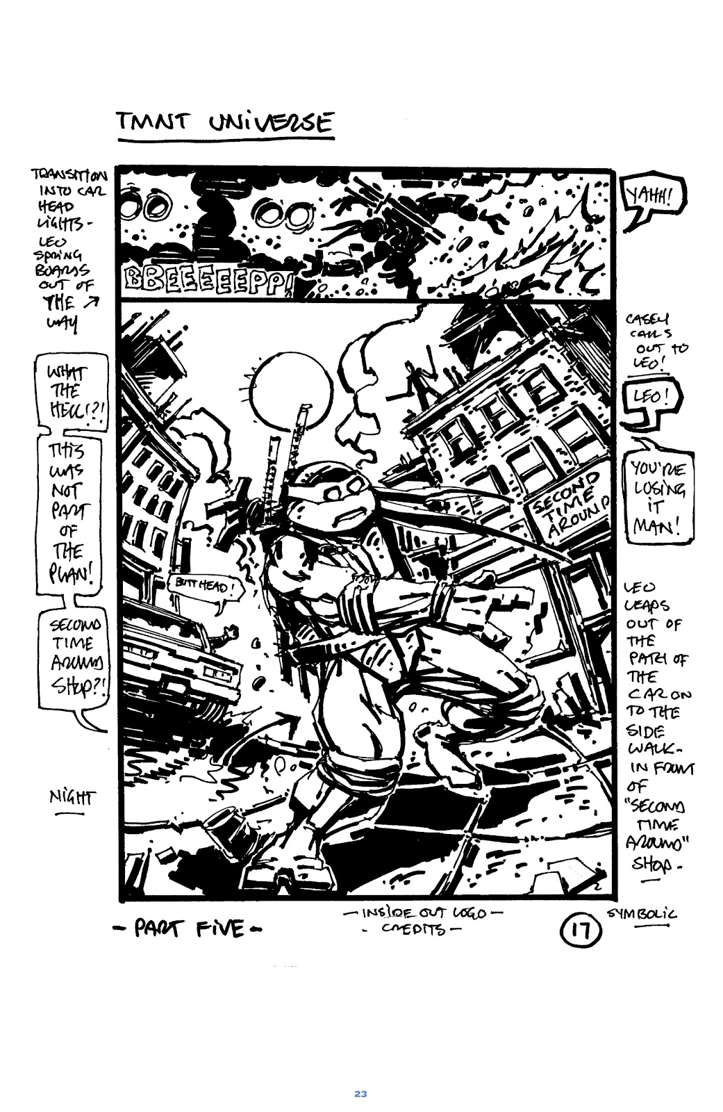 Teenage Mutant Ninja Turtles Universe issue Inside Out Director's Cut - Page 25