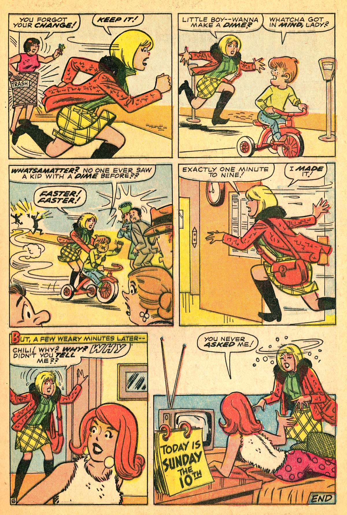 Read online Millie the Model comic -  Issue #158 - 9