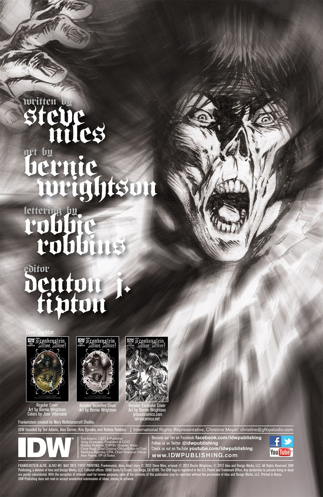 Read online Frankenstein Alive, Alive! comic -  Issue #1 - 3