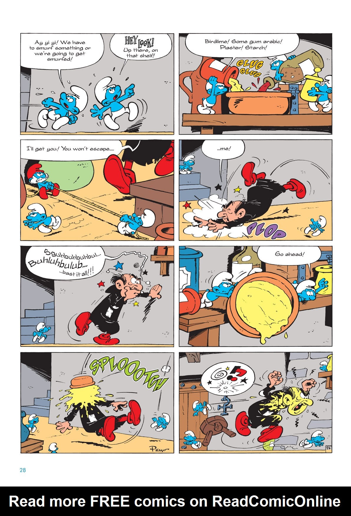 Read online The Smurfs comic -  Issue #8 - 28