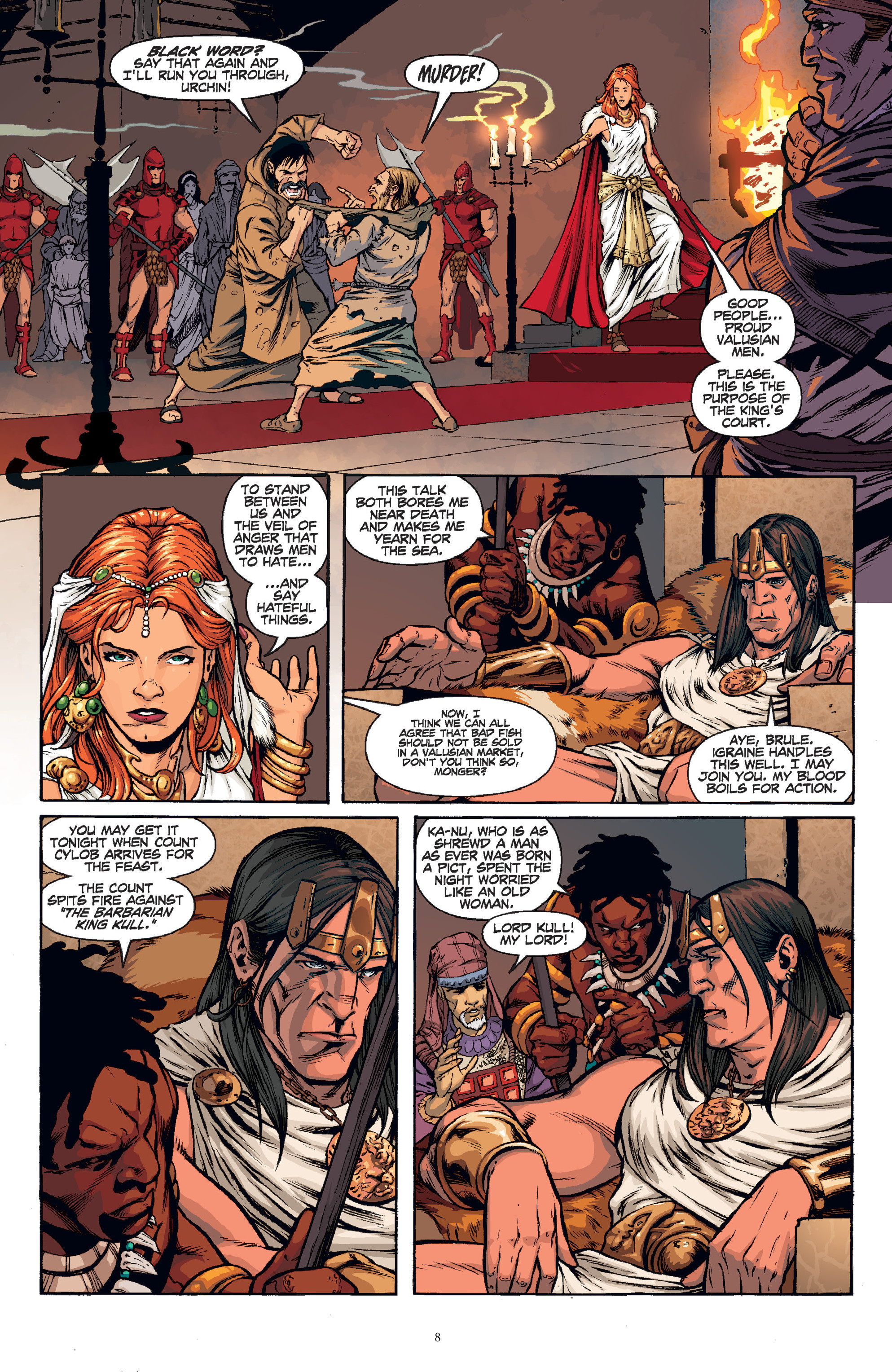 Read online Kull: The Hate Witch comic -  Issue # TPB - 10