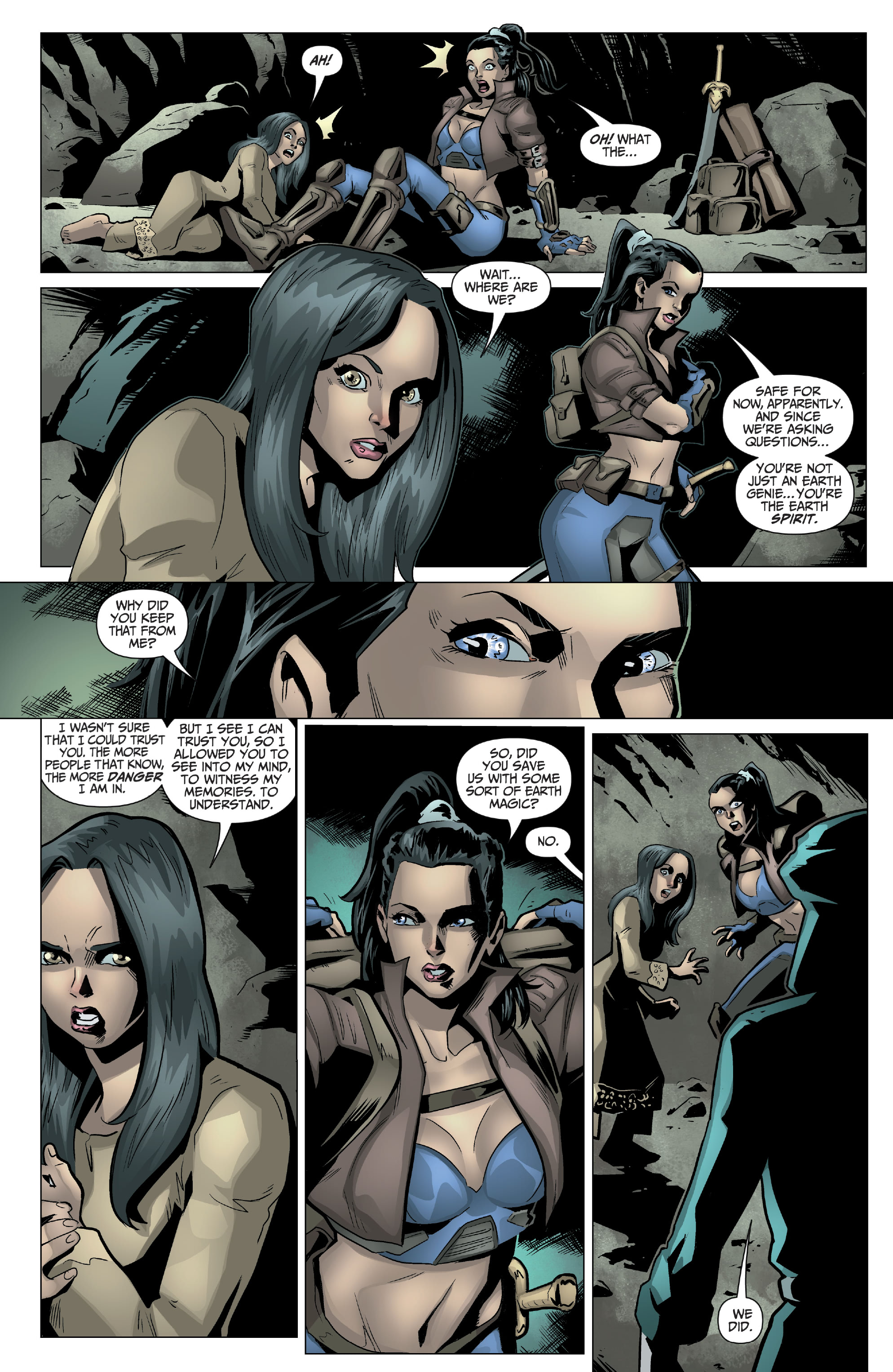 Read online Myths & Legends Quarterly: Jasmine comic -  Issue # Full - 46