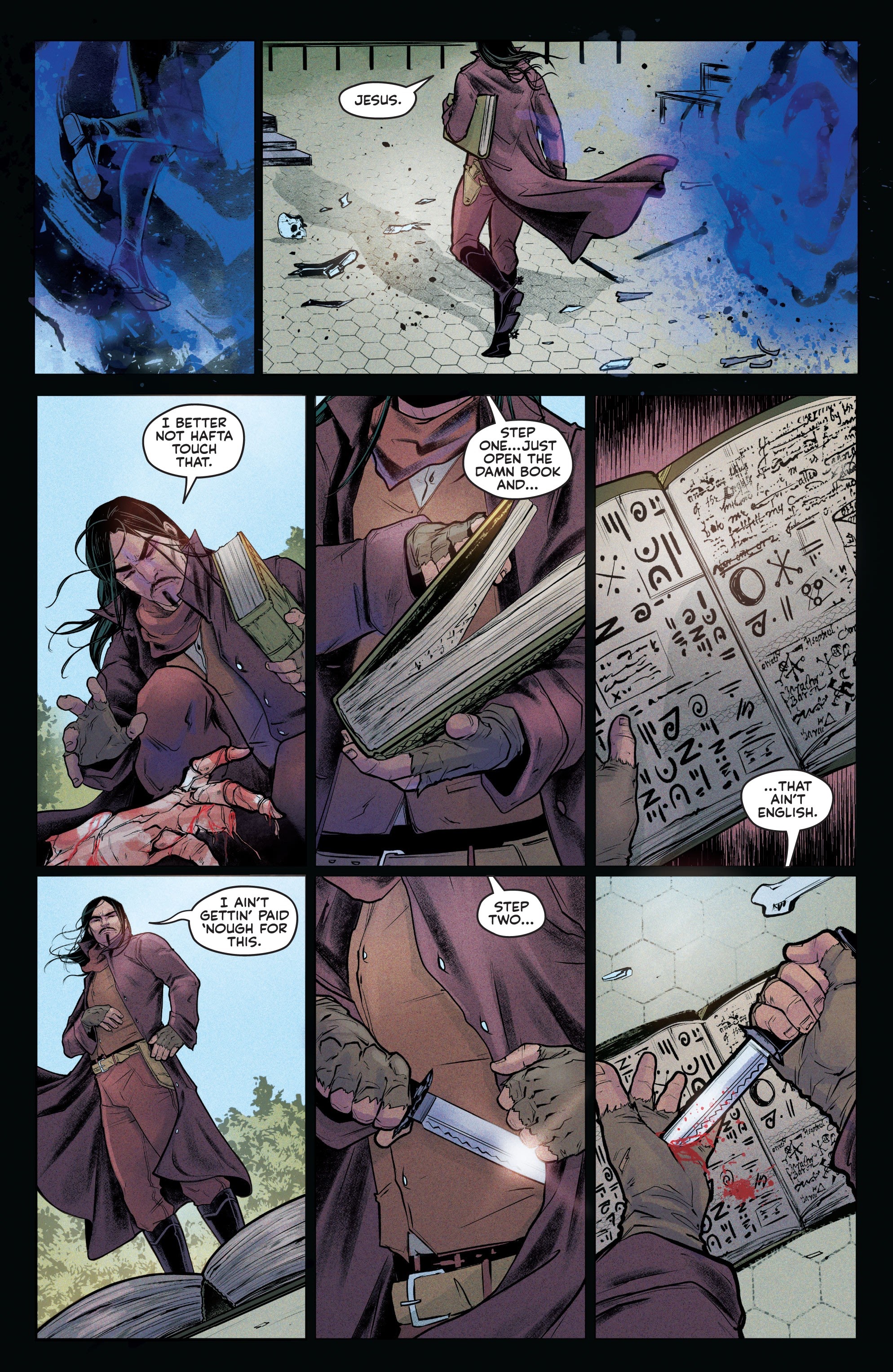 Read online Artemis and the Assassin comic -  Issue #5 - 17